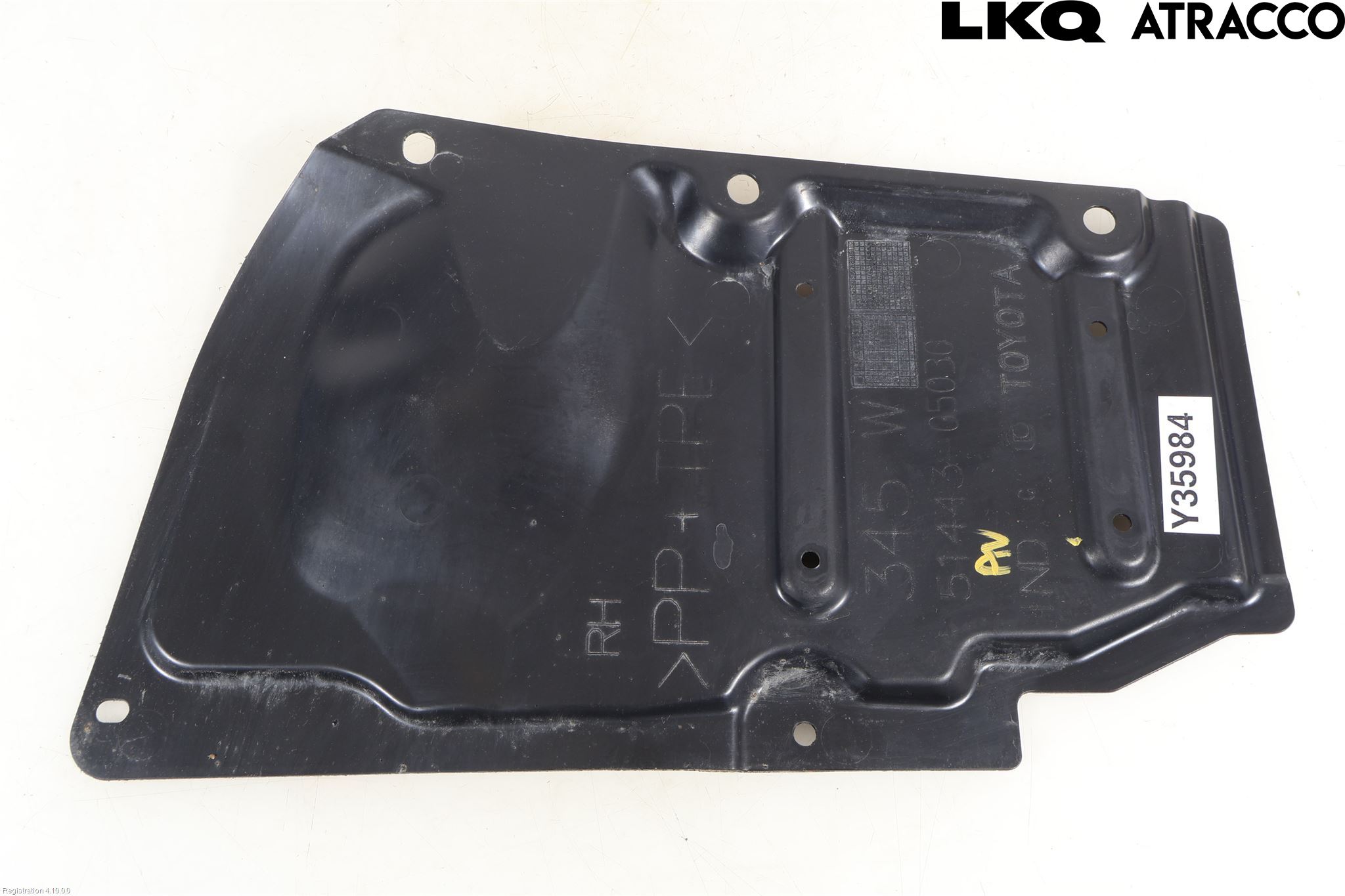 Toyota AURIS 13-19 Hasplåt Plåt-Plast