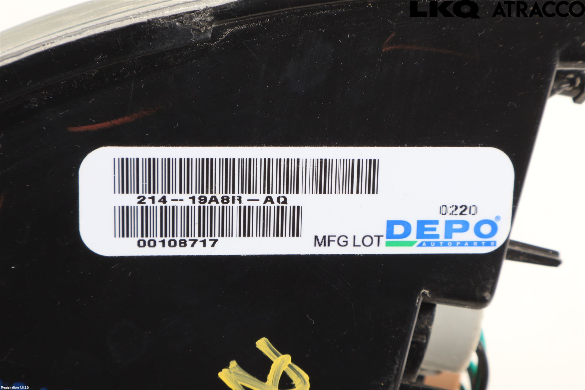 Mitsubishi OUTLANDER 07-12 Bakljus Höger