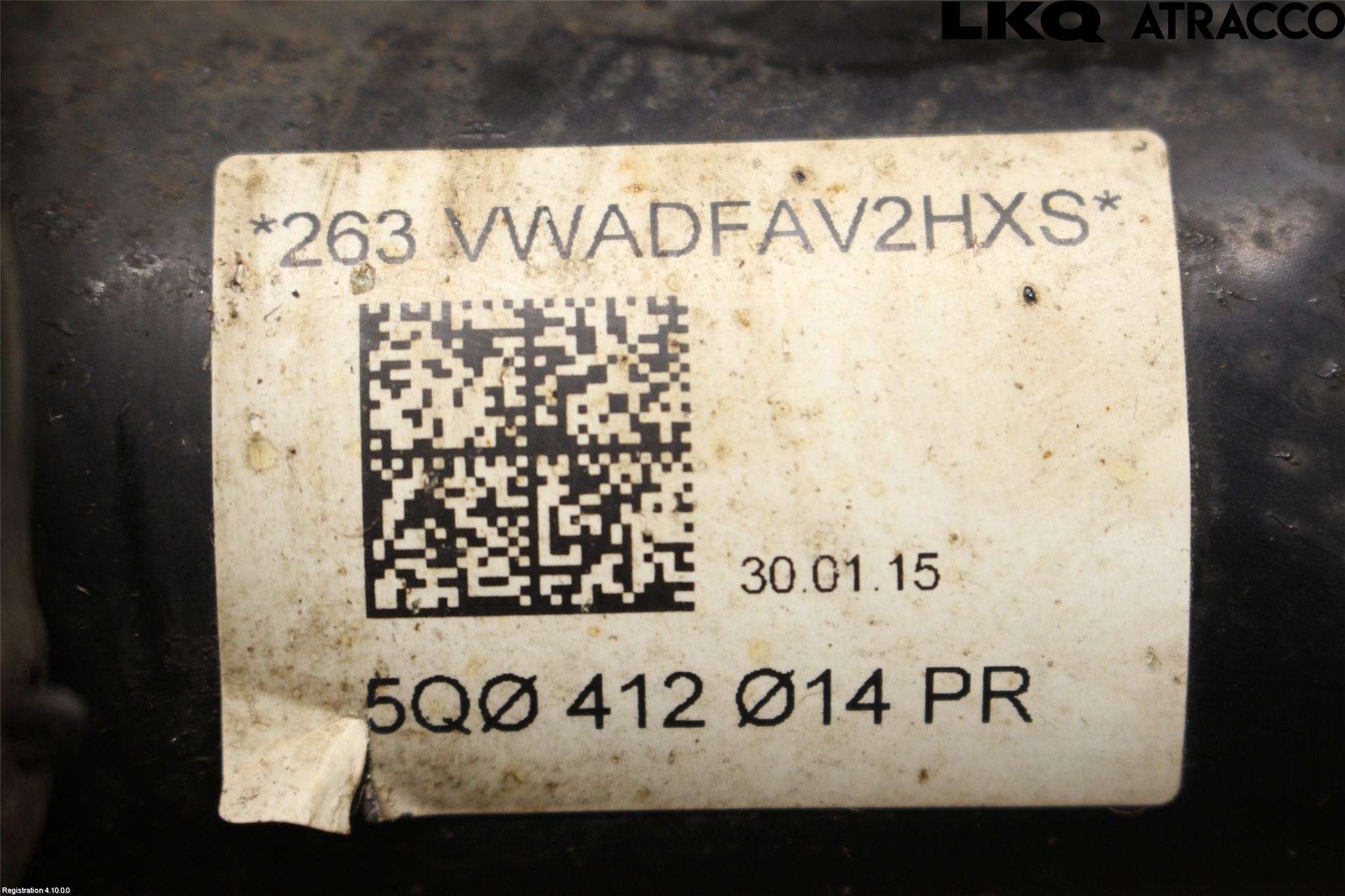 Volkswagen VW GOLF / E-GOLF VII 13-20 Fjäderben Fram Vänster