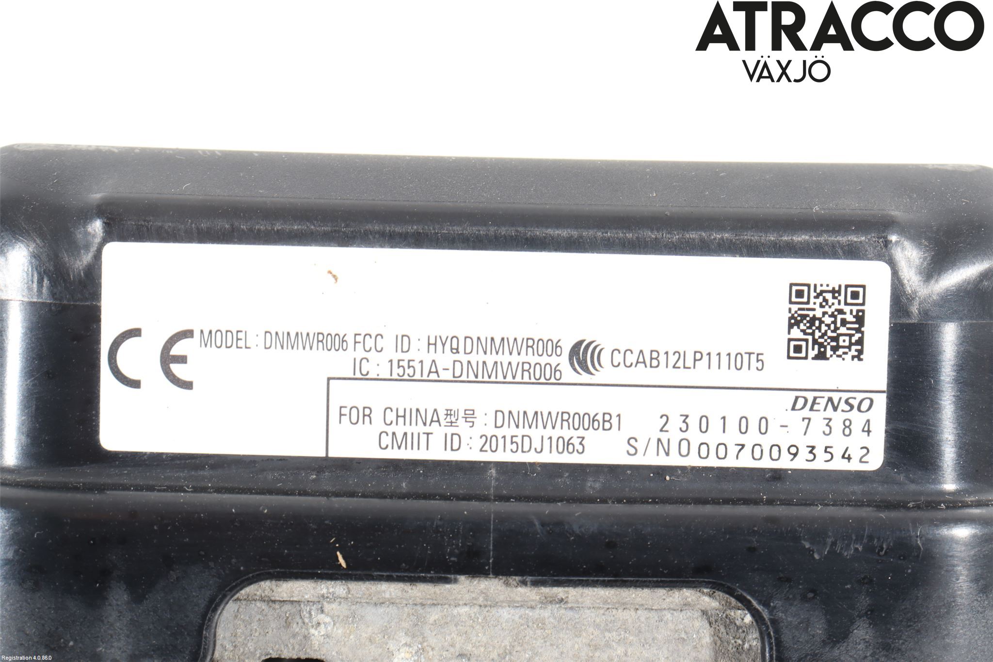 Mazda CX-3 Sensor Aktivt Kollisionsskydd