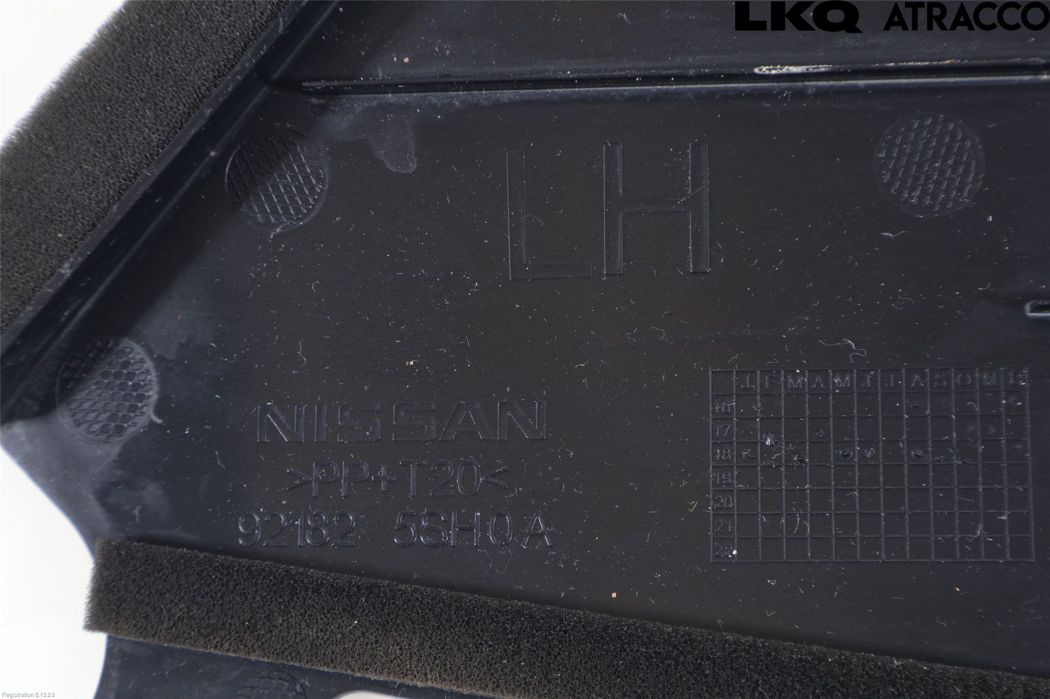 Nissan LEAF 18- Deflektor Plåt-Plast Kylning
