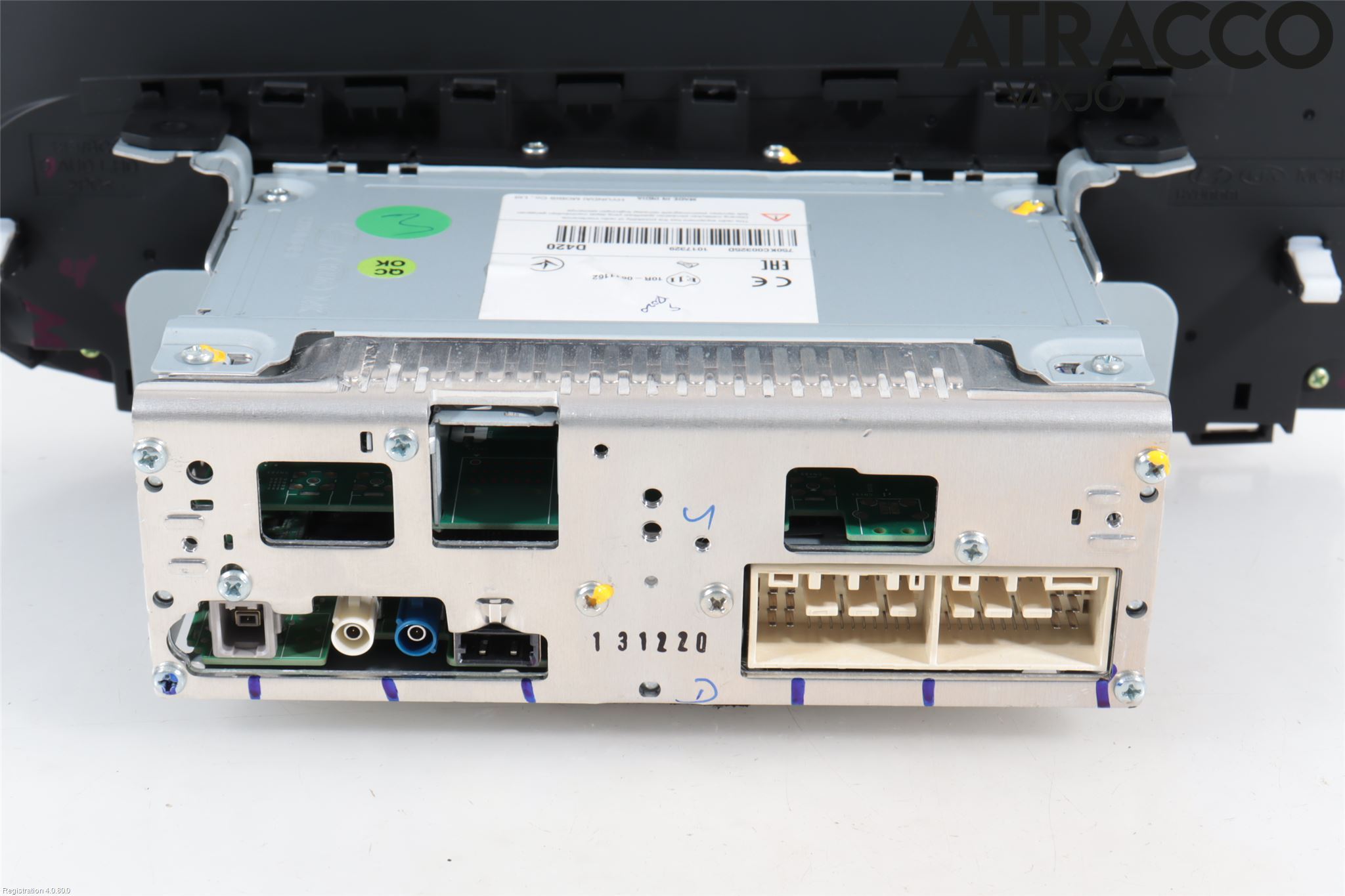 Hyundai i20 BC 21- Cd Radio - Multimediapanel