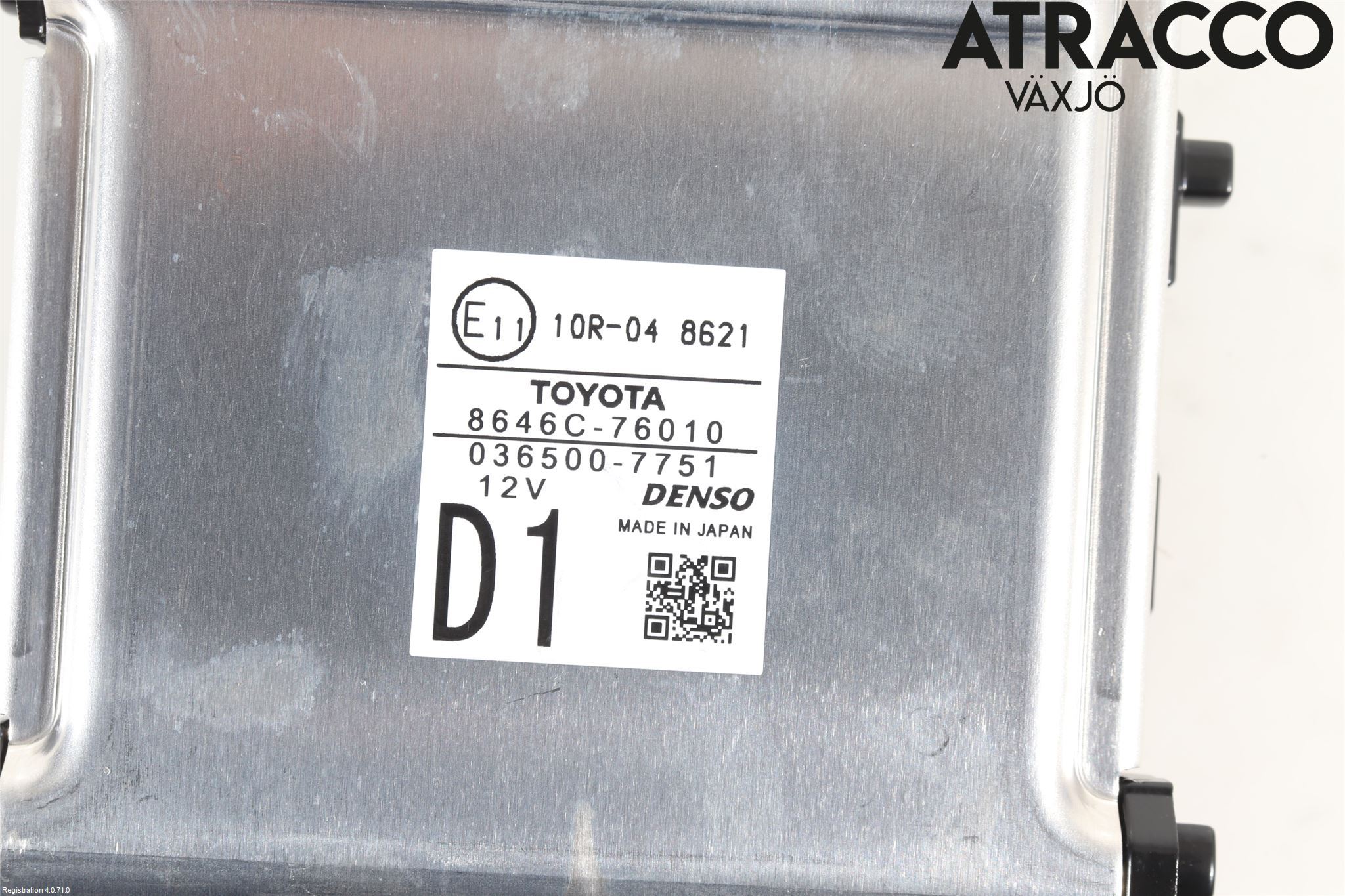 Lexus CT 200h Sensor Aktivt Kollisionsskydd