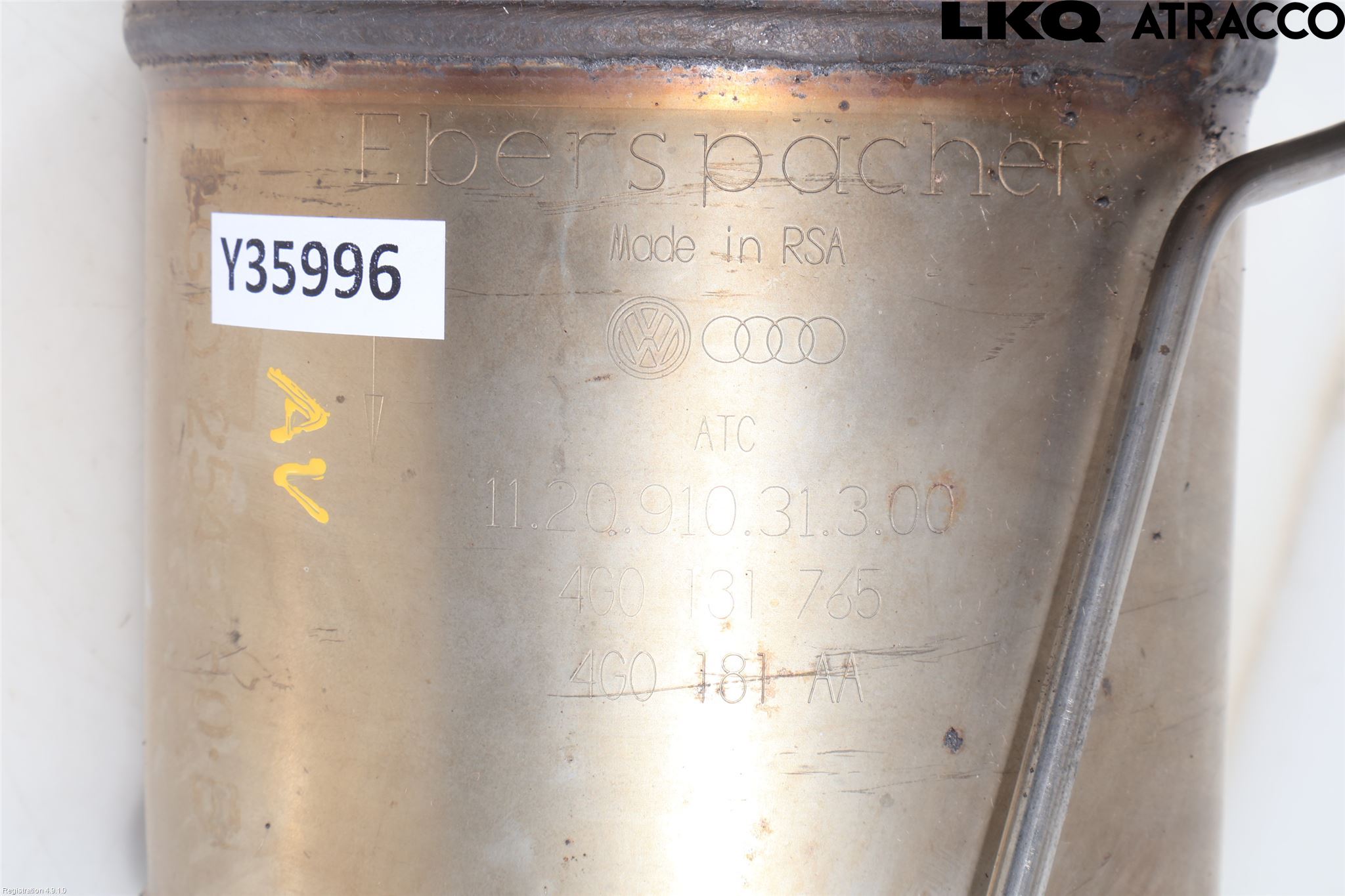 Audi A6/S6 4G 11-18 Avgas Partikelfilter