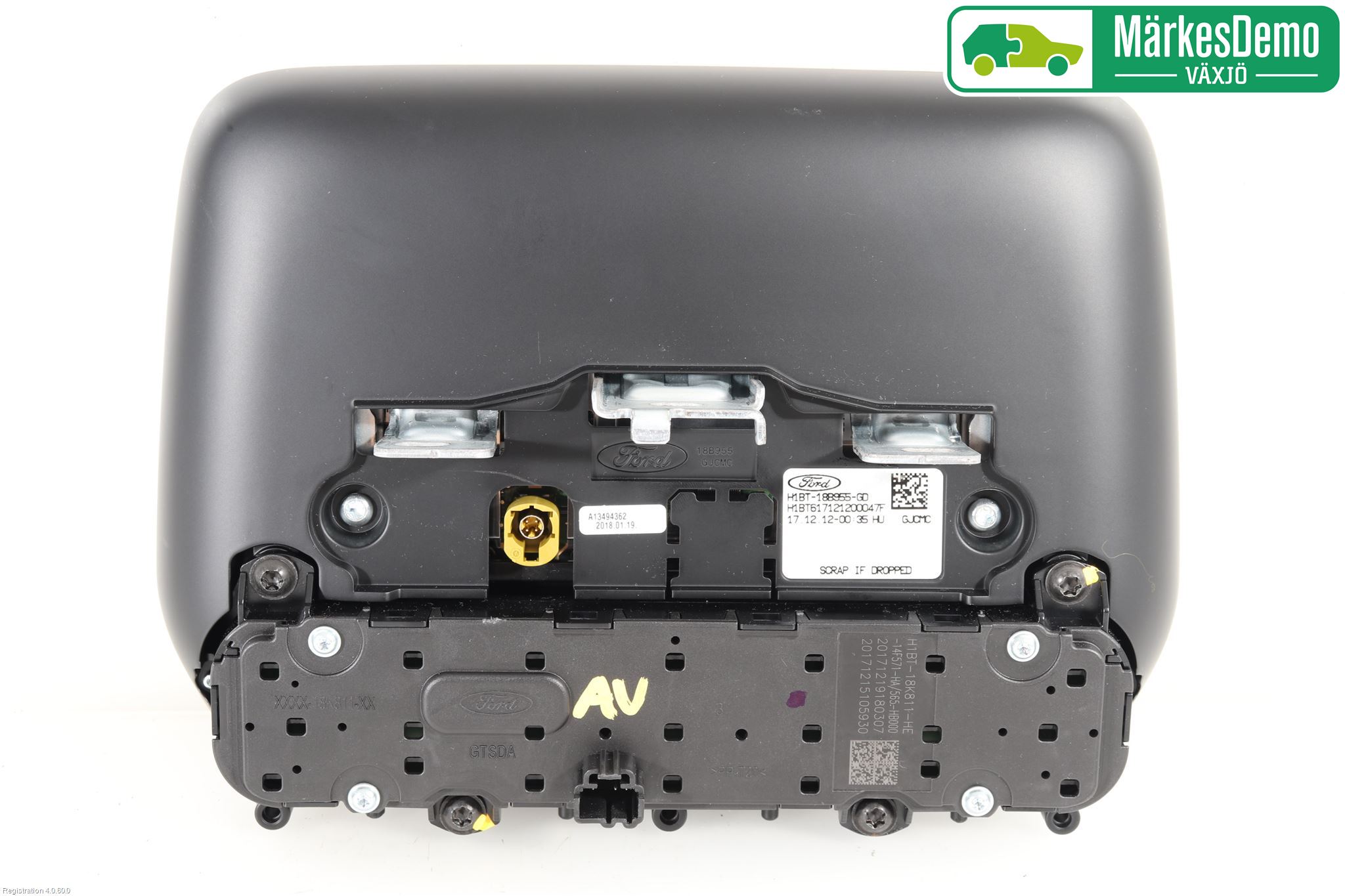 Ford FIESTA (VII) 18-23 Cd Radio - Multimediapanel