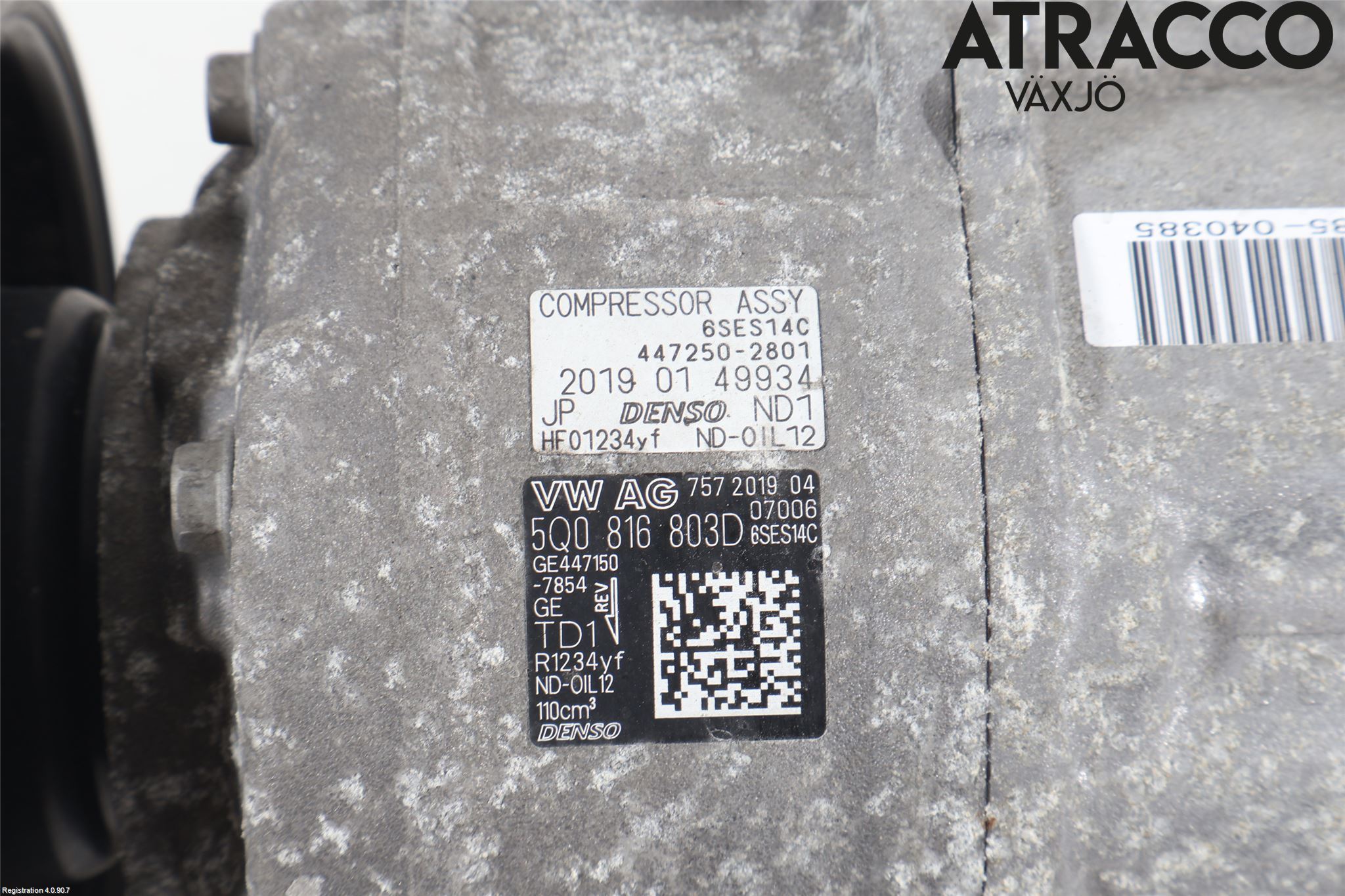 Skoda FABIA 15-21 Ac Kompressor