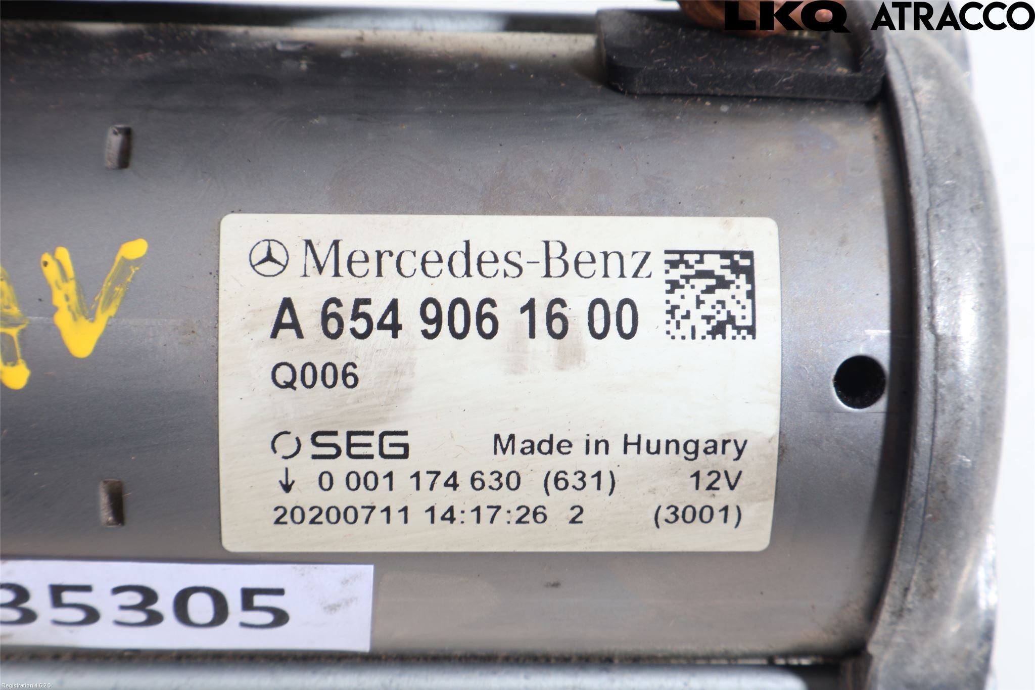 Mercedes-Benz MB E-KLASS (W213) 16-23 Startmotor Diesel