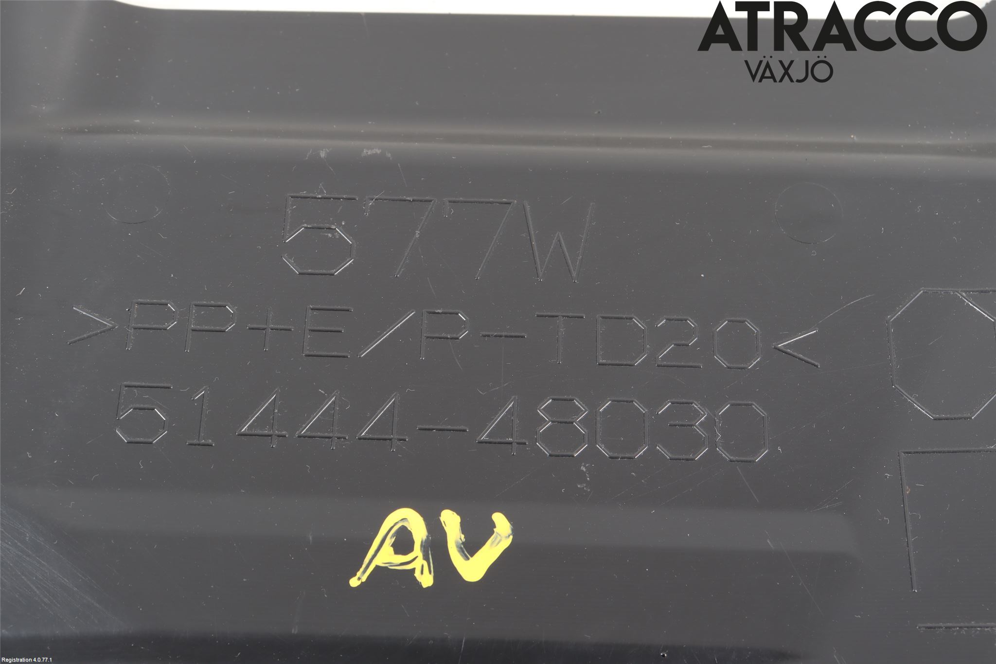 Lexus NX 300h 15-21 Hasplåt Plåt-Plast