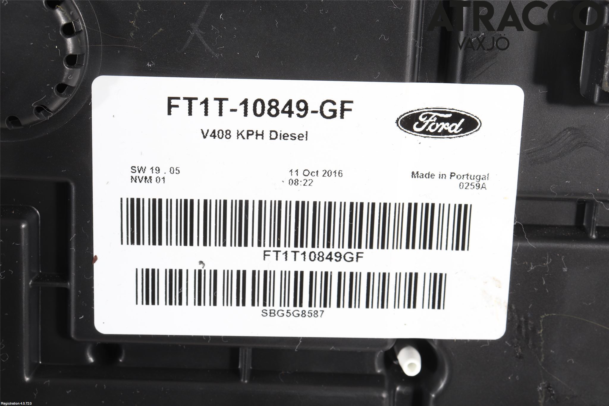 Ford TRANSIT/TOURNEO CONNECT 13-22 Instrument Komb