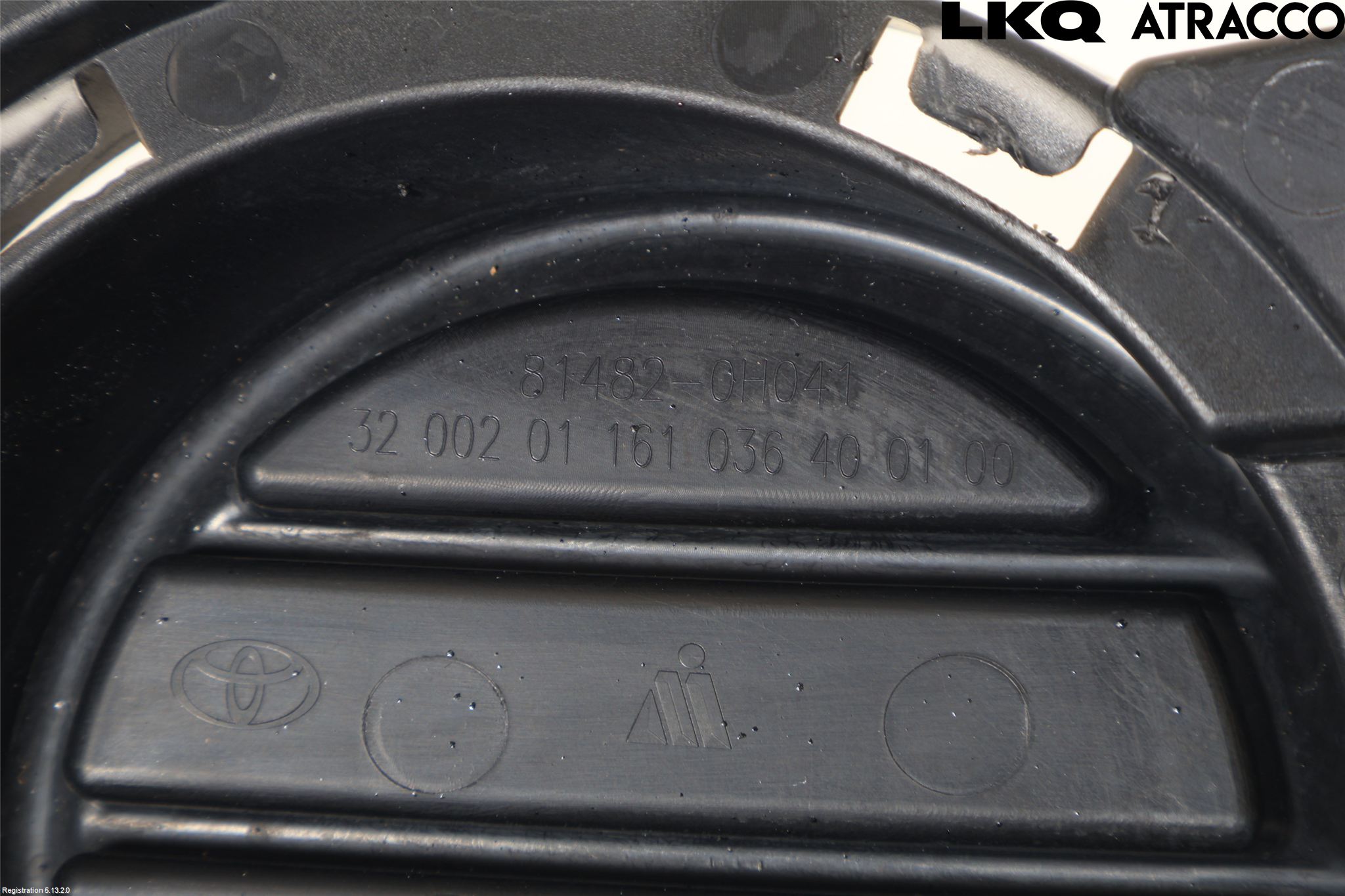 Toyota AYGO 06-14 Stötfångardel Fram Vä