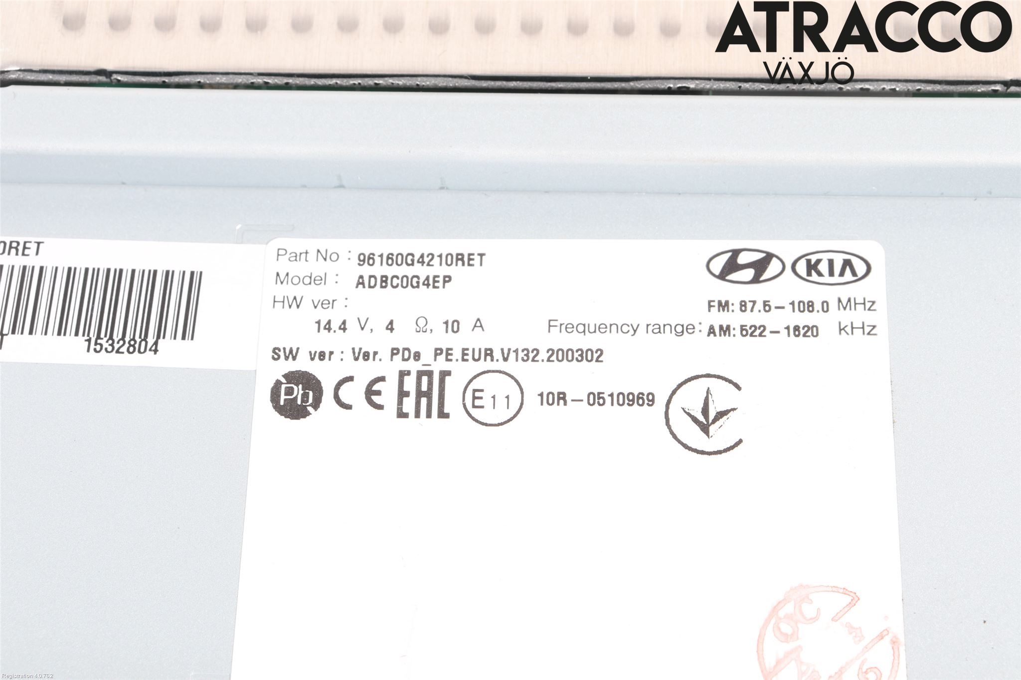 Hyundai i30 PD 17- Cd Radio - Multimediapanel