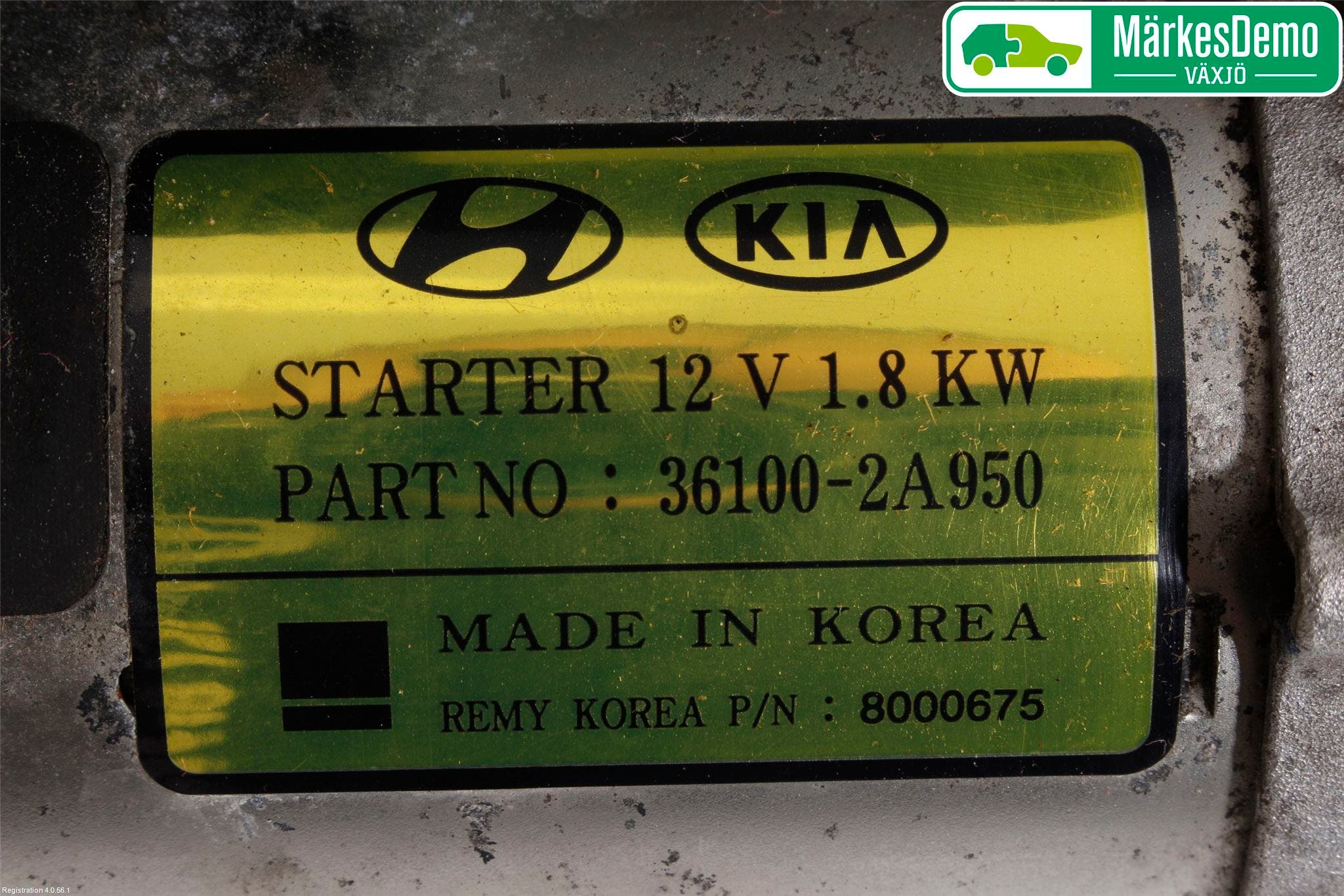Hyundai i30 PD 17- Startmotor Diesel