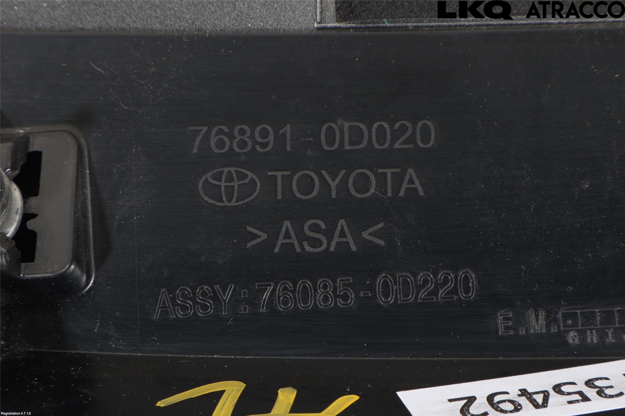 Toyota YARIS CROSS XP21 21- Spoiler Baklucka