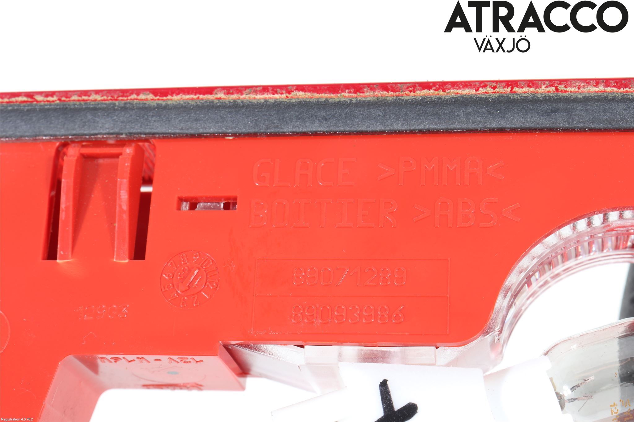 Citroen BERLINGO 08-18 Bromsljus Bakruta