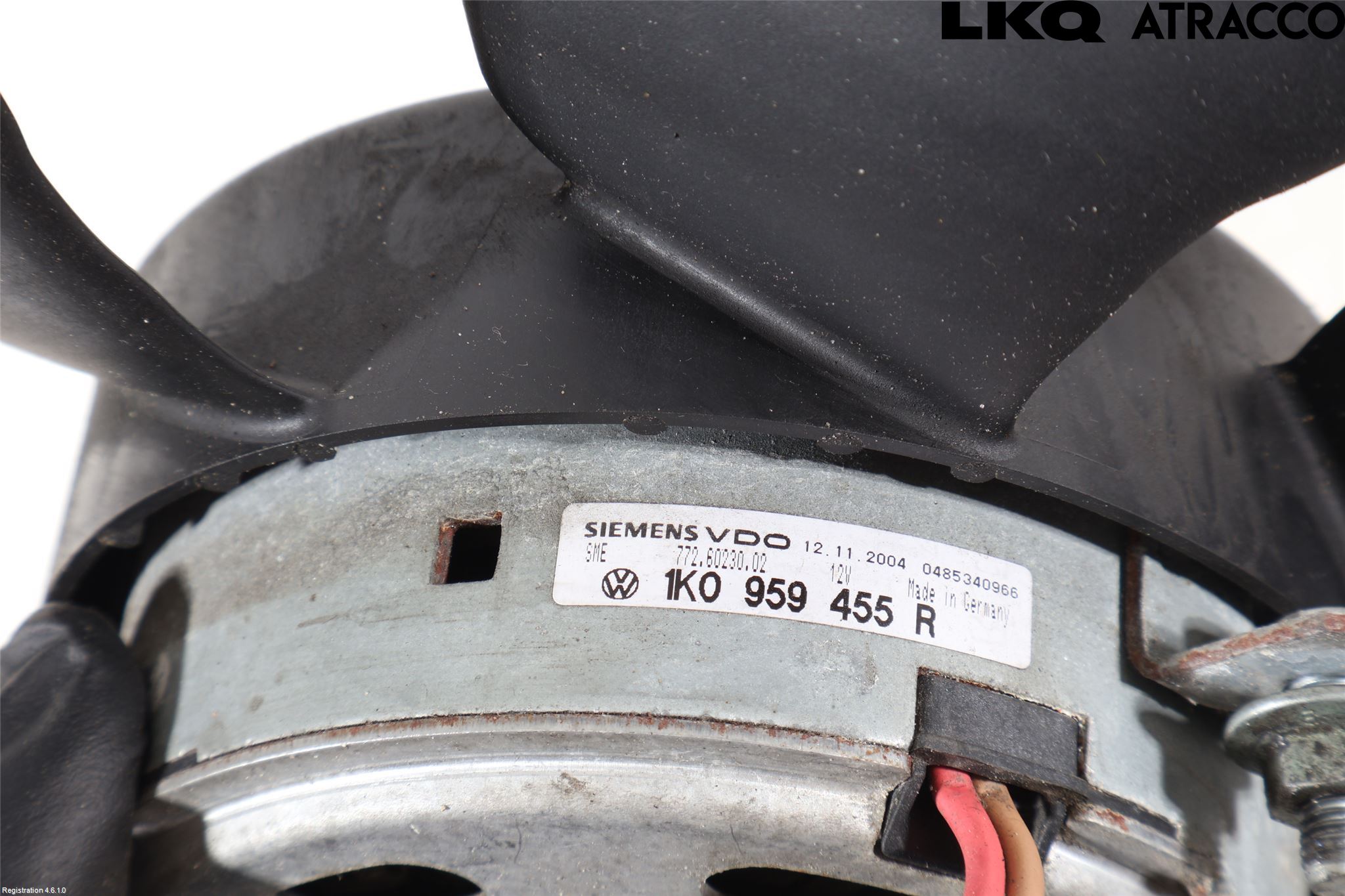 Volkswagen VW CADDY      04-10 Kylfläkt El