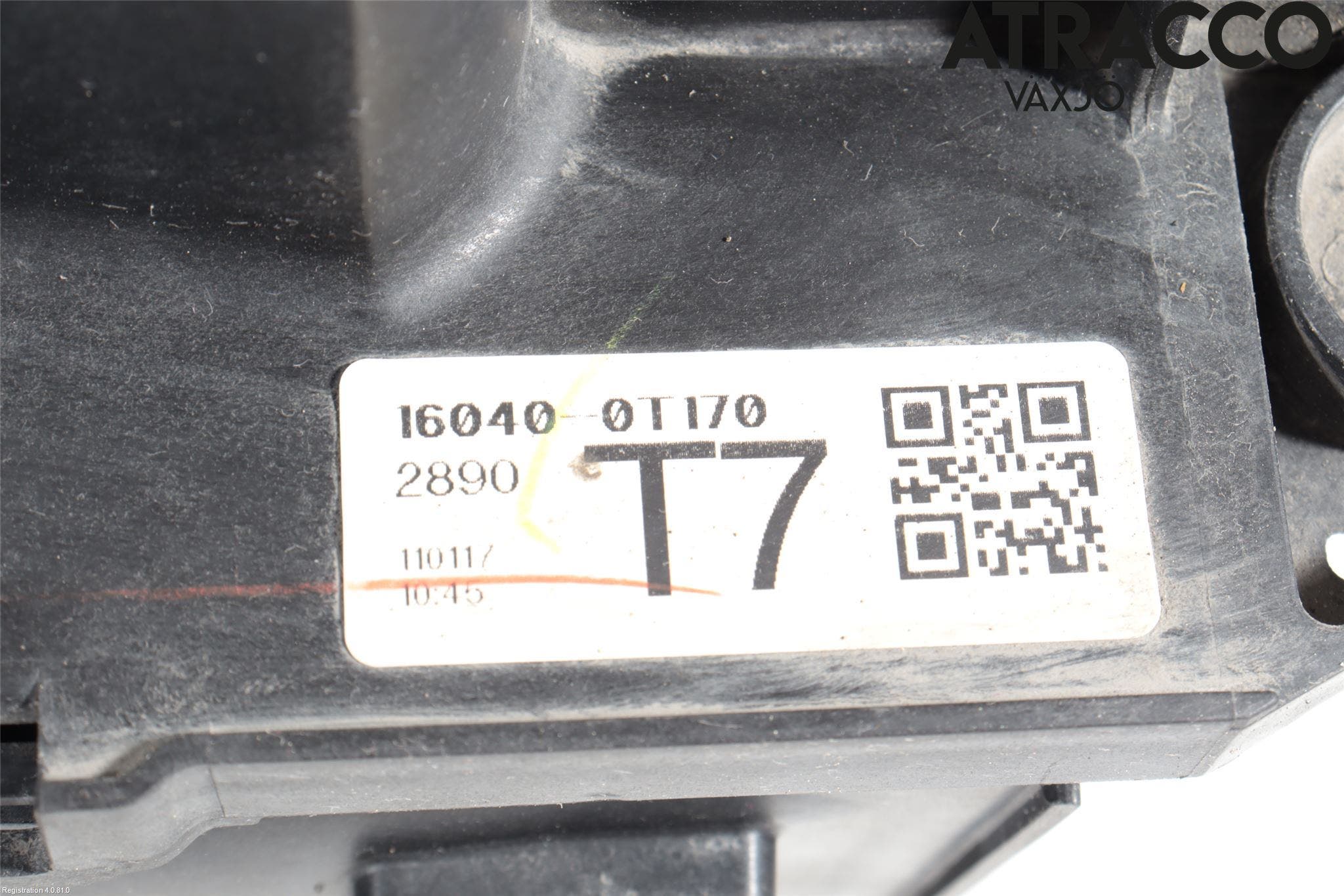 Toyota VERSO 09-18 Kylfläktkåpa