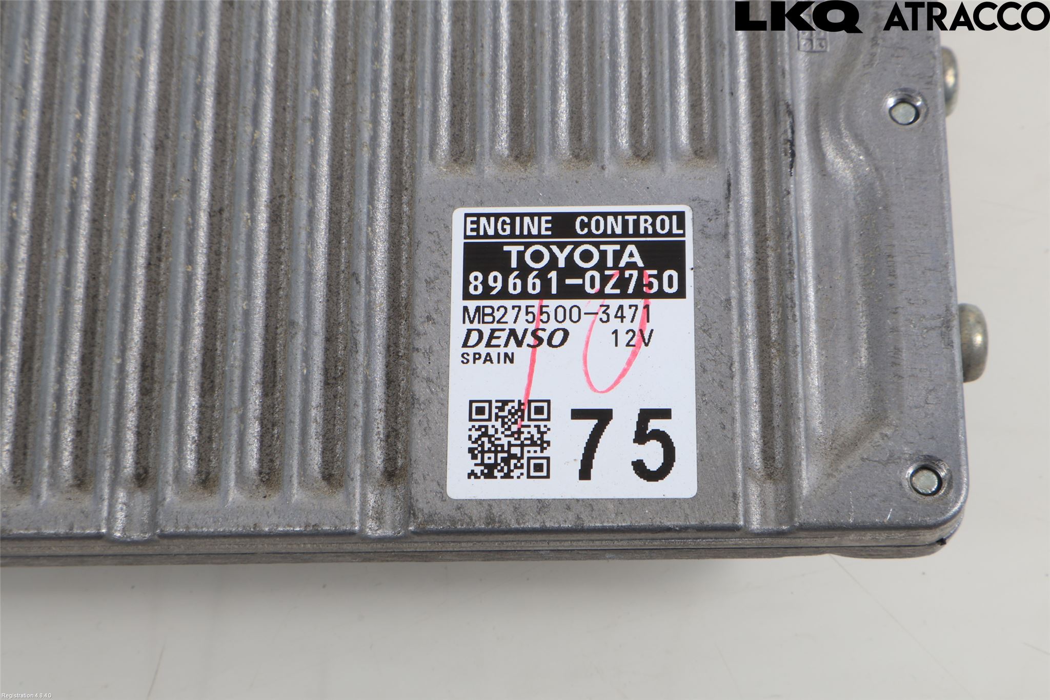 Toyota AURIS 13-19 Styrenhet Insprut Bensin