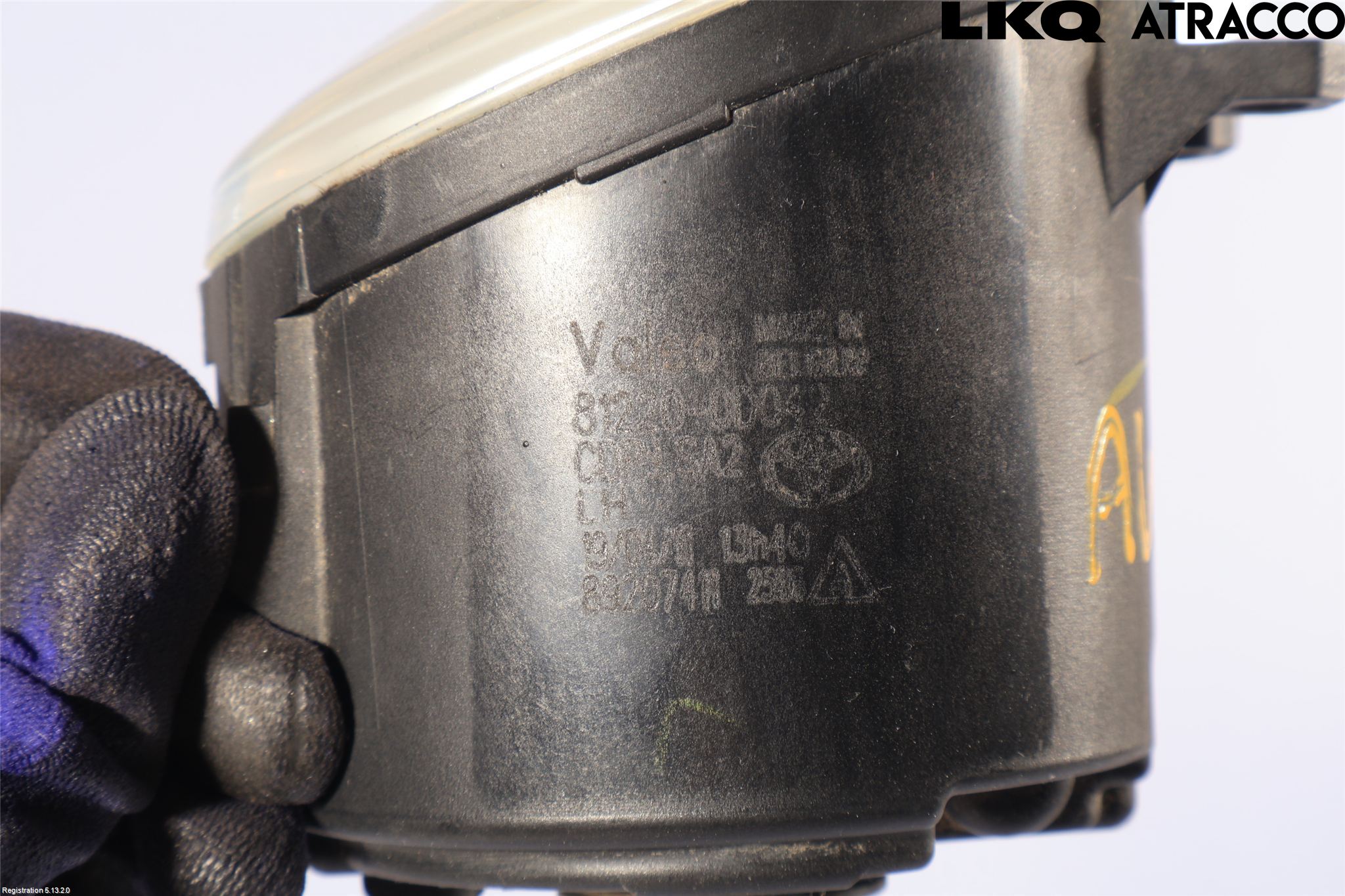 Toyota AVENSIS 09-15 Dimljus-Varselljus Fram