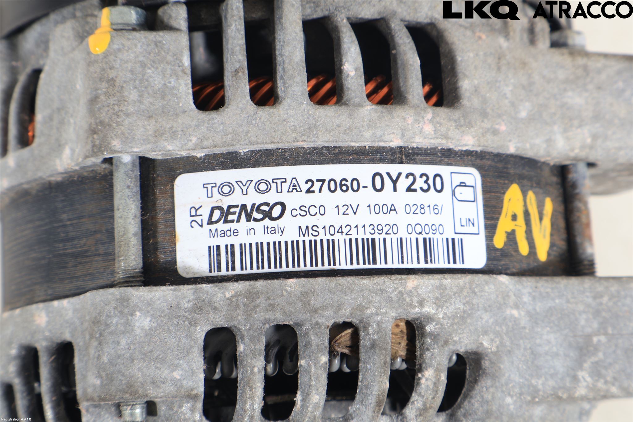 Toyota AURIS 13-19 Generator