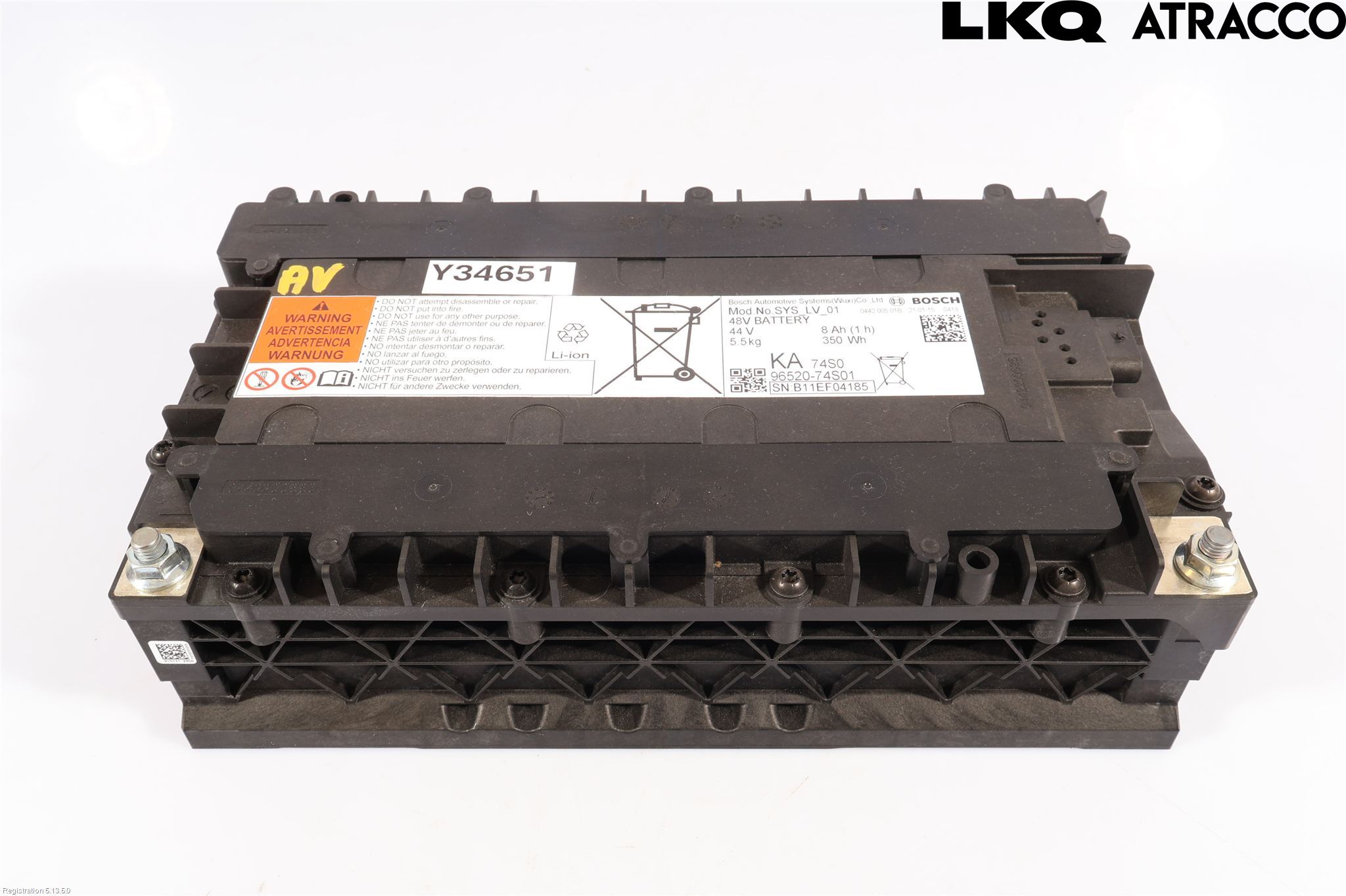 Suzuki VITARA 15- Batteri Högspänning