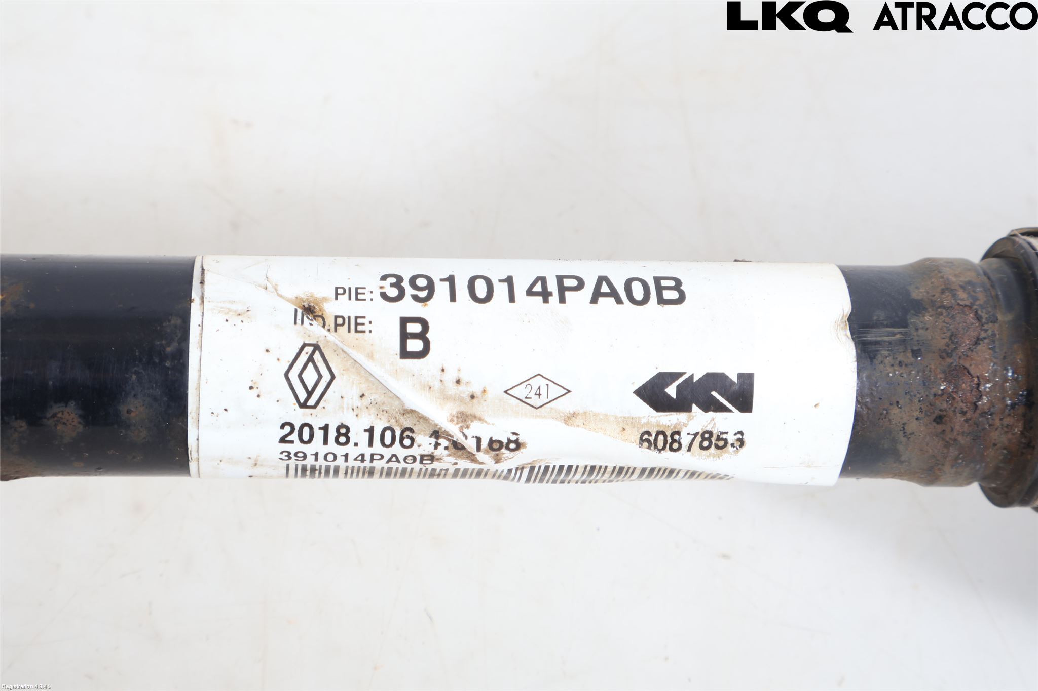 Renault KADJAR 15- Drivaxel Fram Vänster