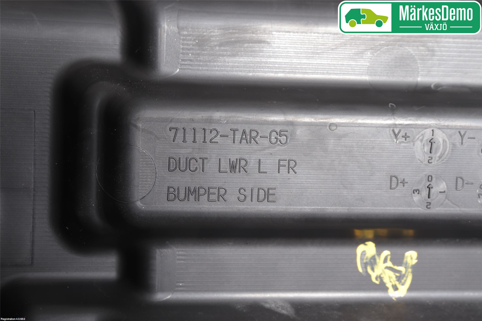 Honda JAZZ 15-20 Hasplåt Plåt-Plast