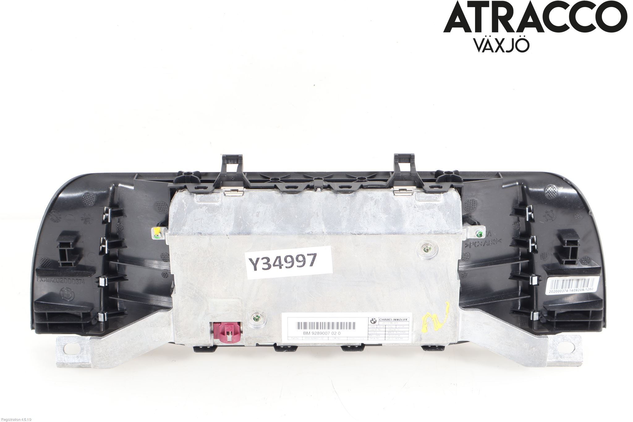 BMW 5 F10/F11/F18 09-17 Multifunktionsdisplay