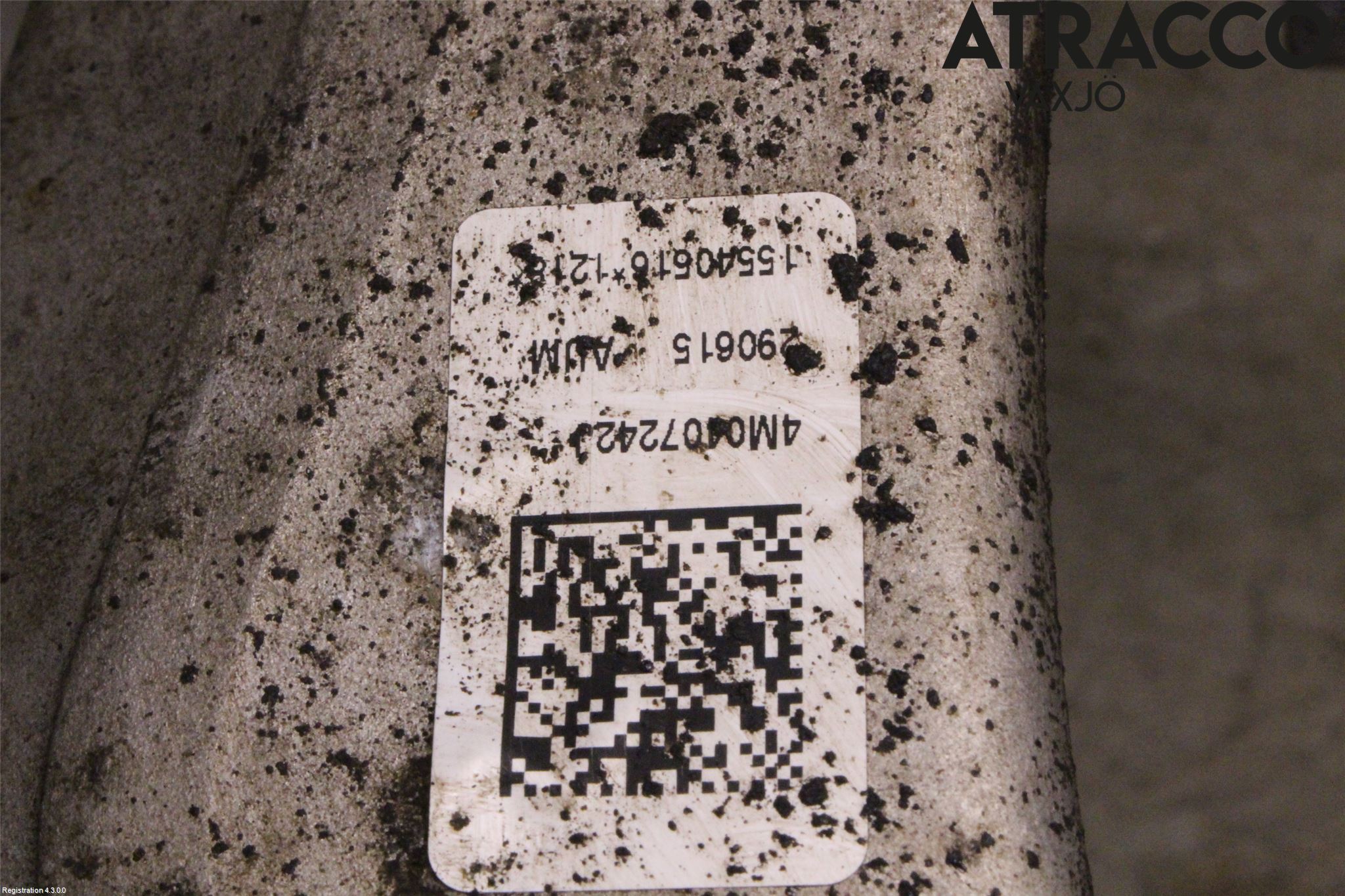 Audi Q7/SQ7 Styrspindel Lagerhus Hö