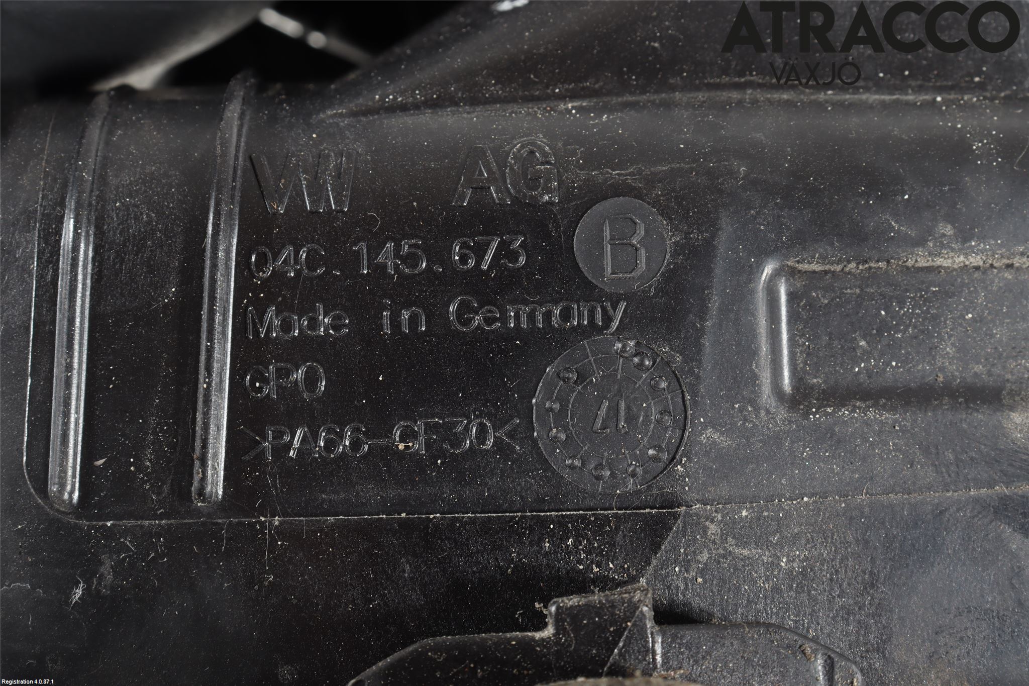 Volkswagen VW GOLF / E-GOLF VII 13-20 Laddluft-Intercoolerrör