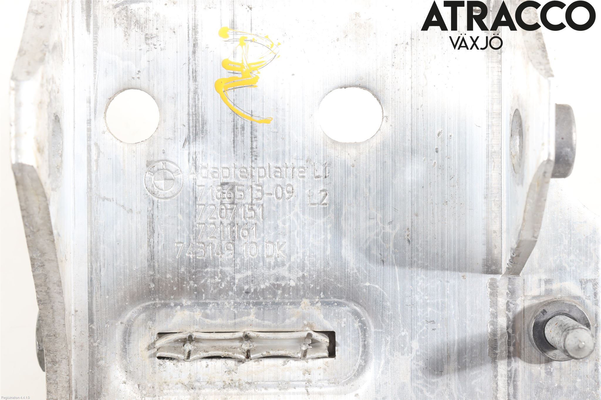 BMW 5 F10/F11/F18 09-17 Frontplåt