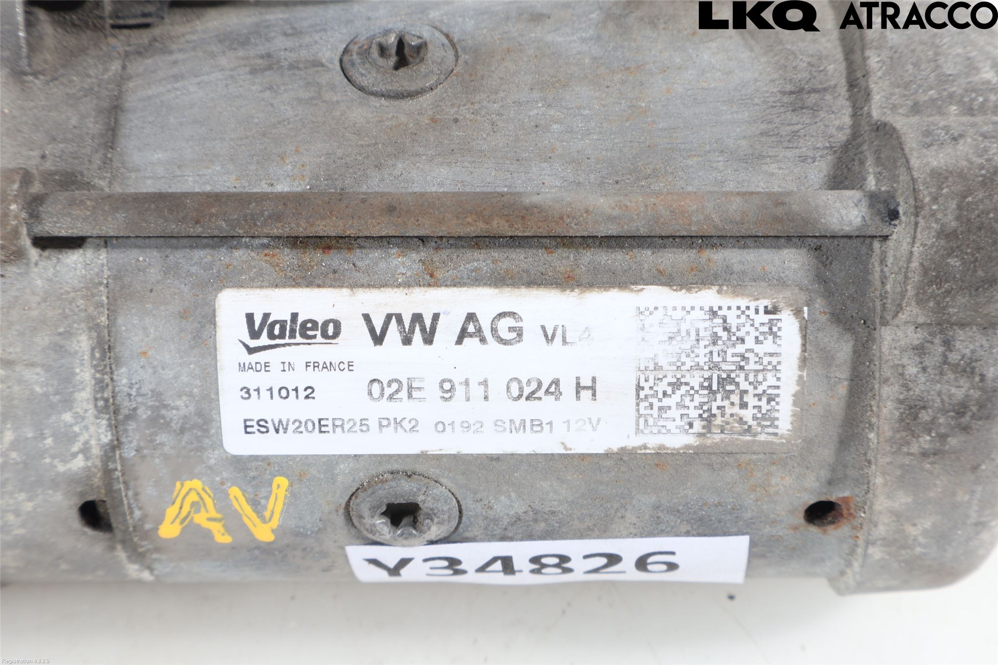 Volkswagen VW TIGUAN 07-16 Startmotor Diesel