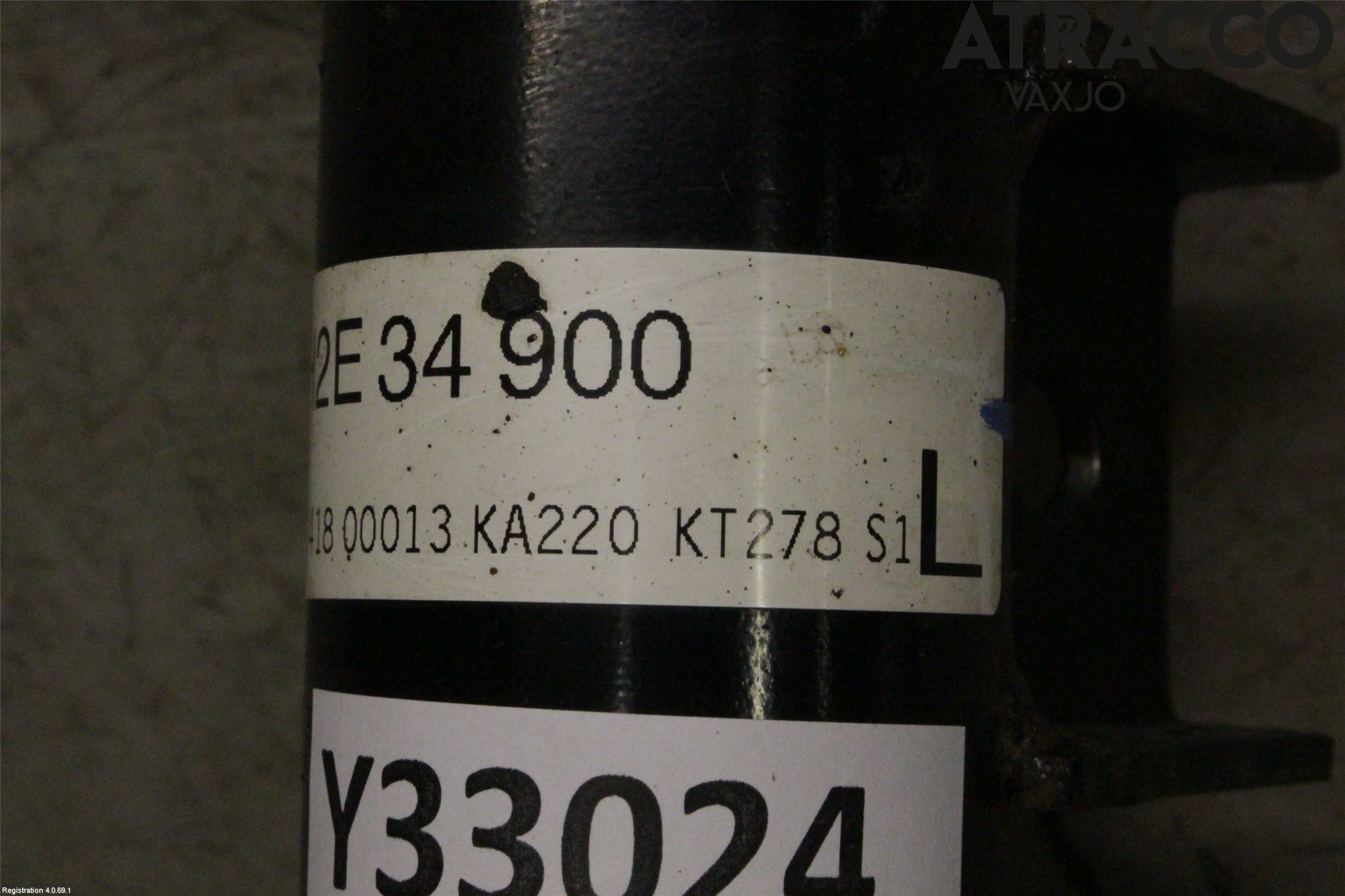 Mazda CX-3 Fjäderben Fram Vänster