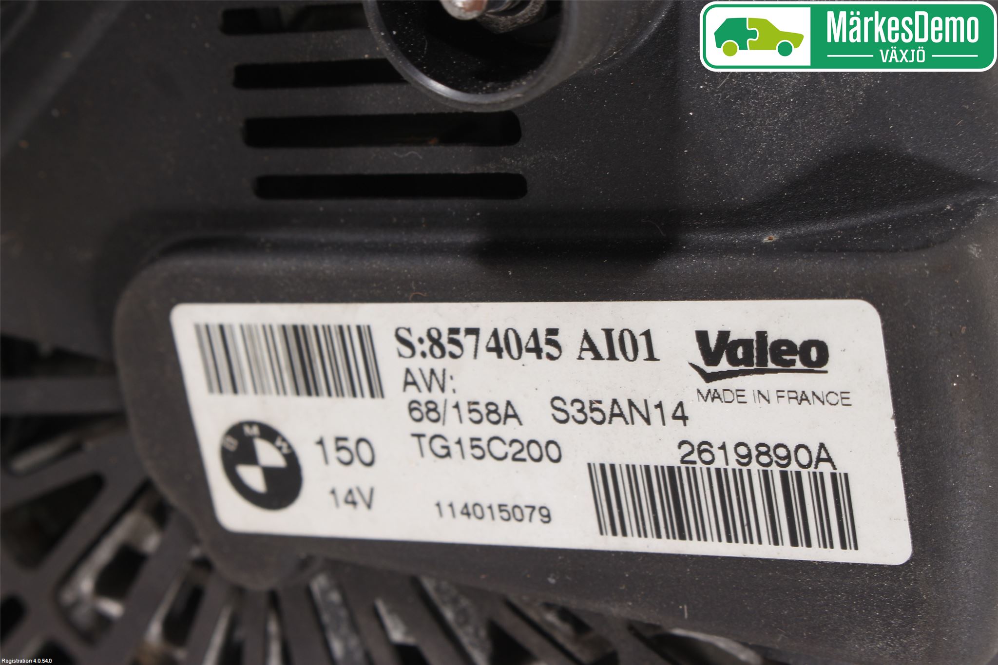 Toyota VERSO 09-18 Generator