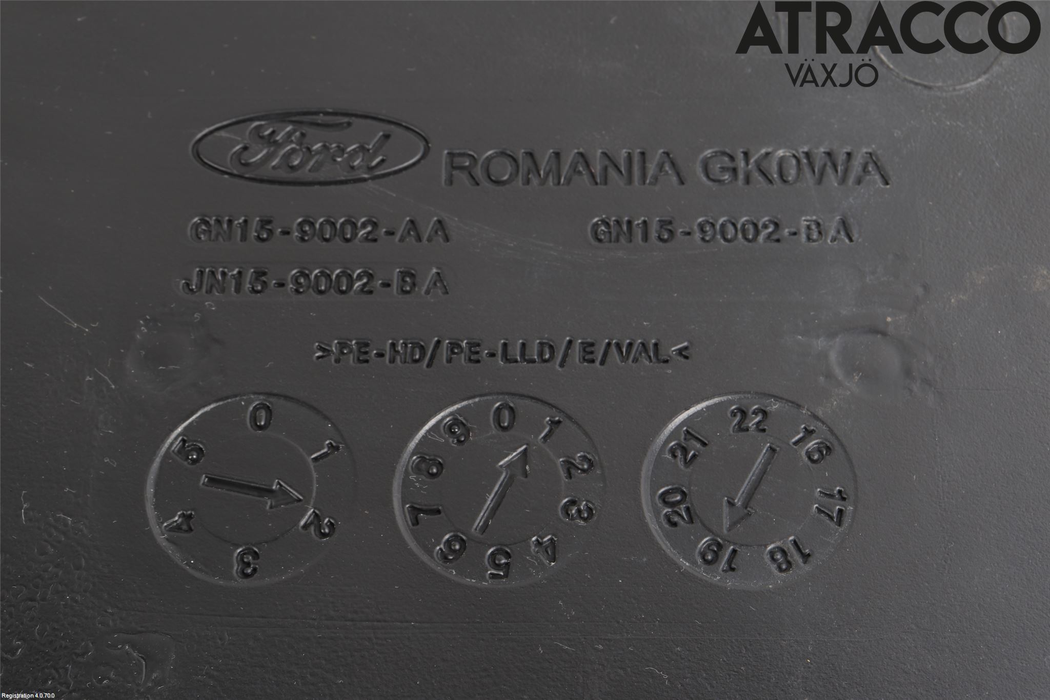 Ford ECOSPORT 17- Bränsletank Insprutning