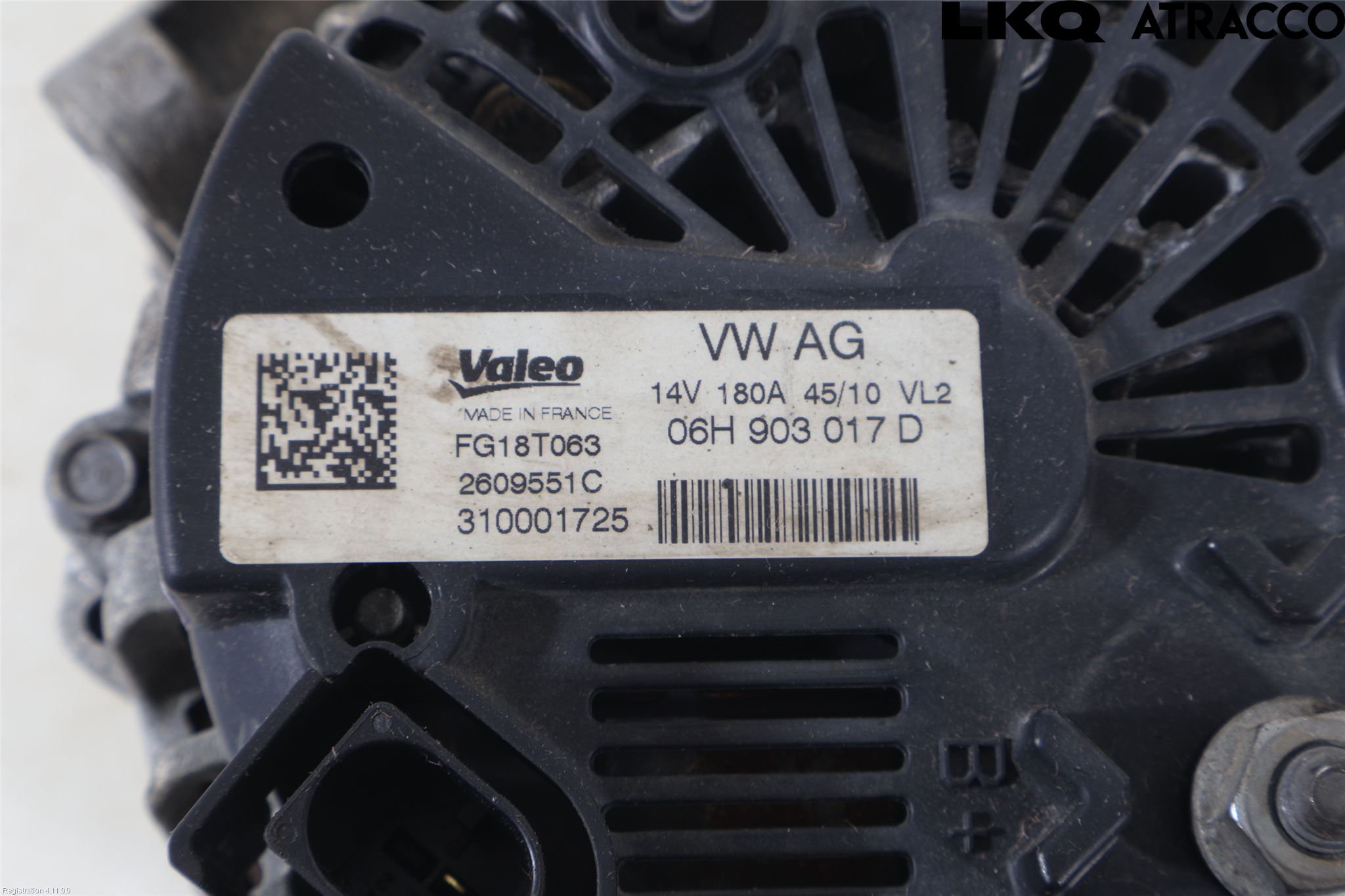 Audi A4/S4 08-11 Generator