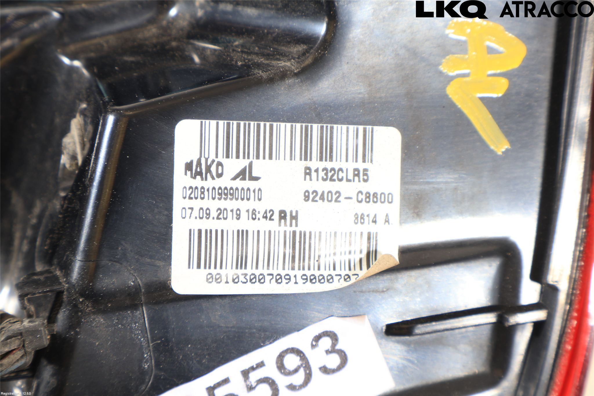 Hyundai i20 GB 15-20 Bakljus Höger