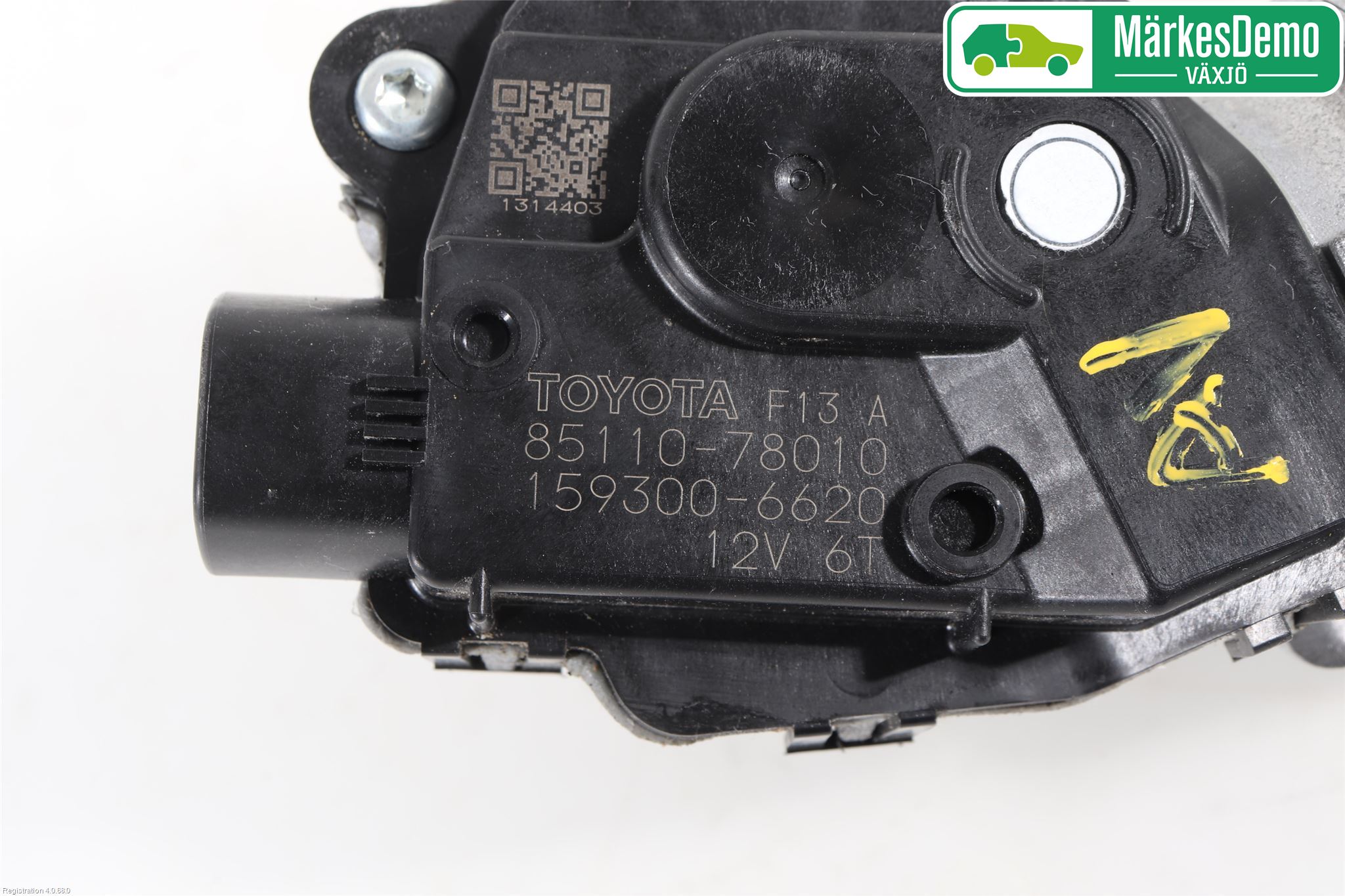 Lexus NX 300h 15-21 Torkarmotor Vindruta