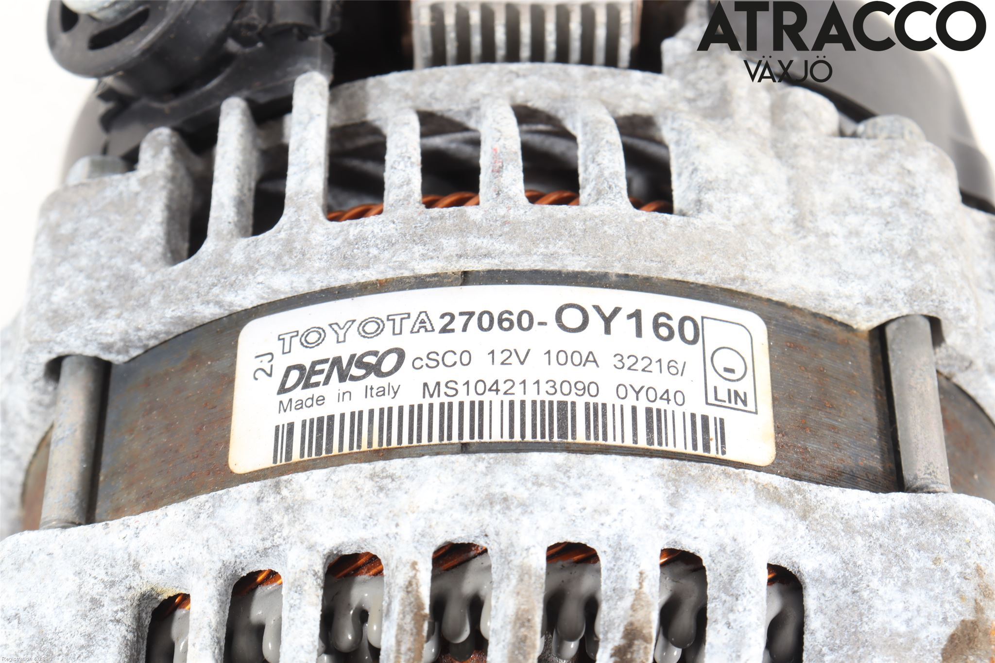 Toyota YARIS XP130 15-20 Generator