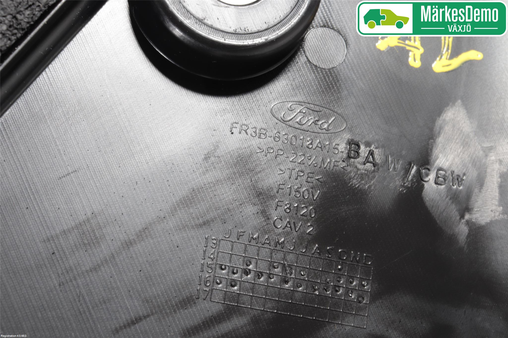 Ford MUSTANG VI 15-22 Torpedplåt-Torpedplast