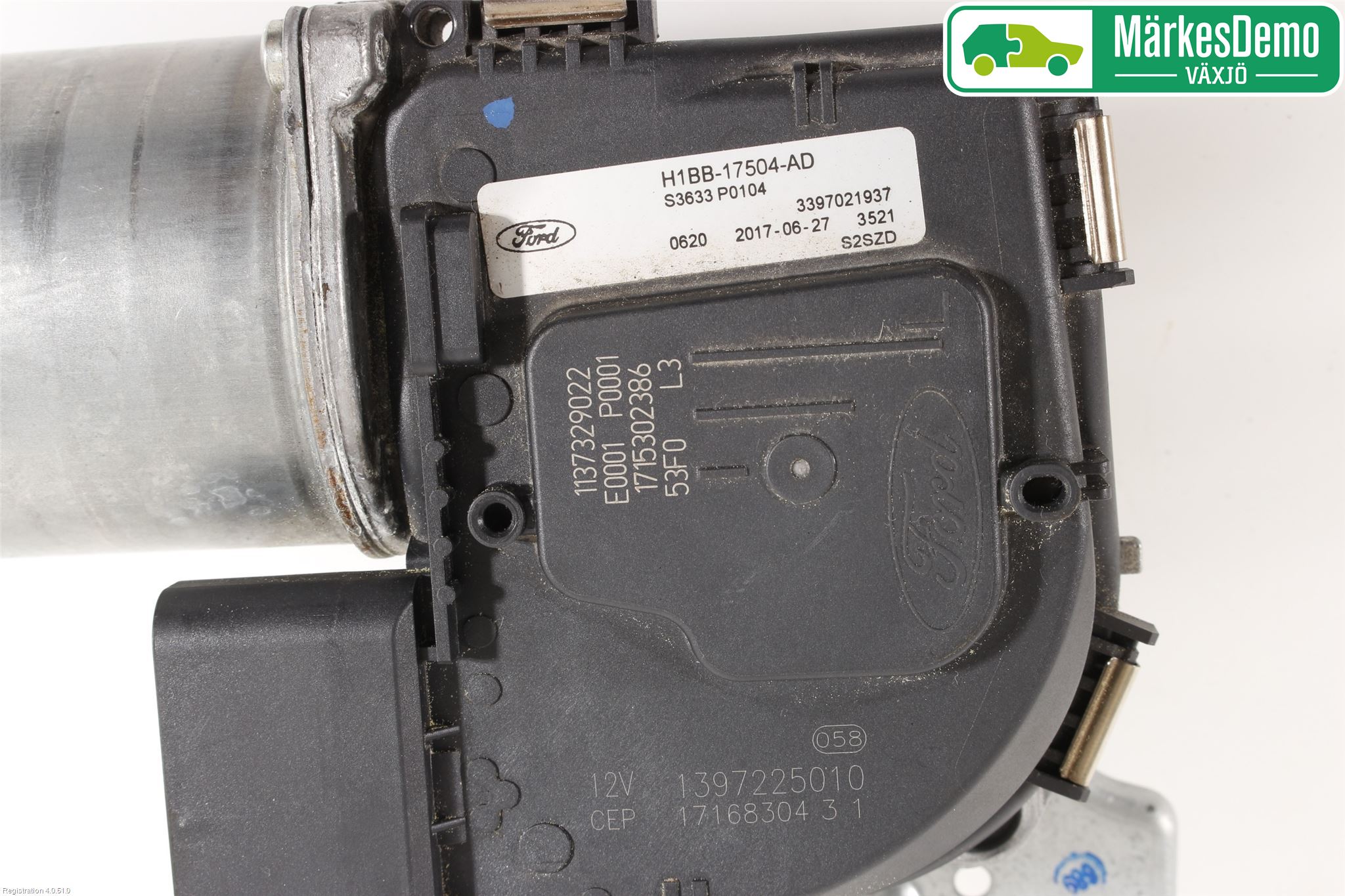 Ford FIESTA (VII) 18-23 Torkarmotor Vindruta