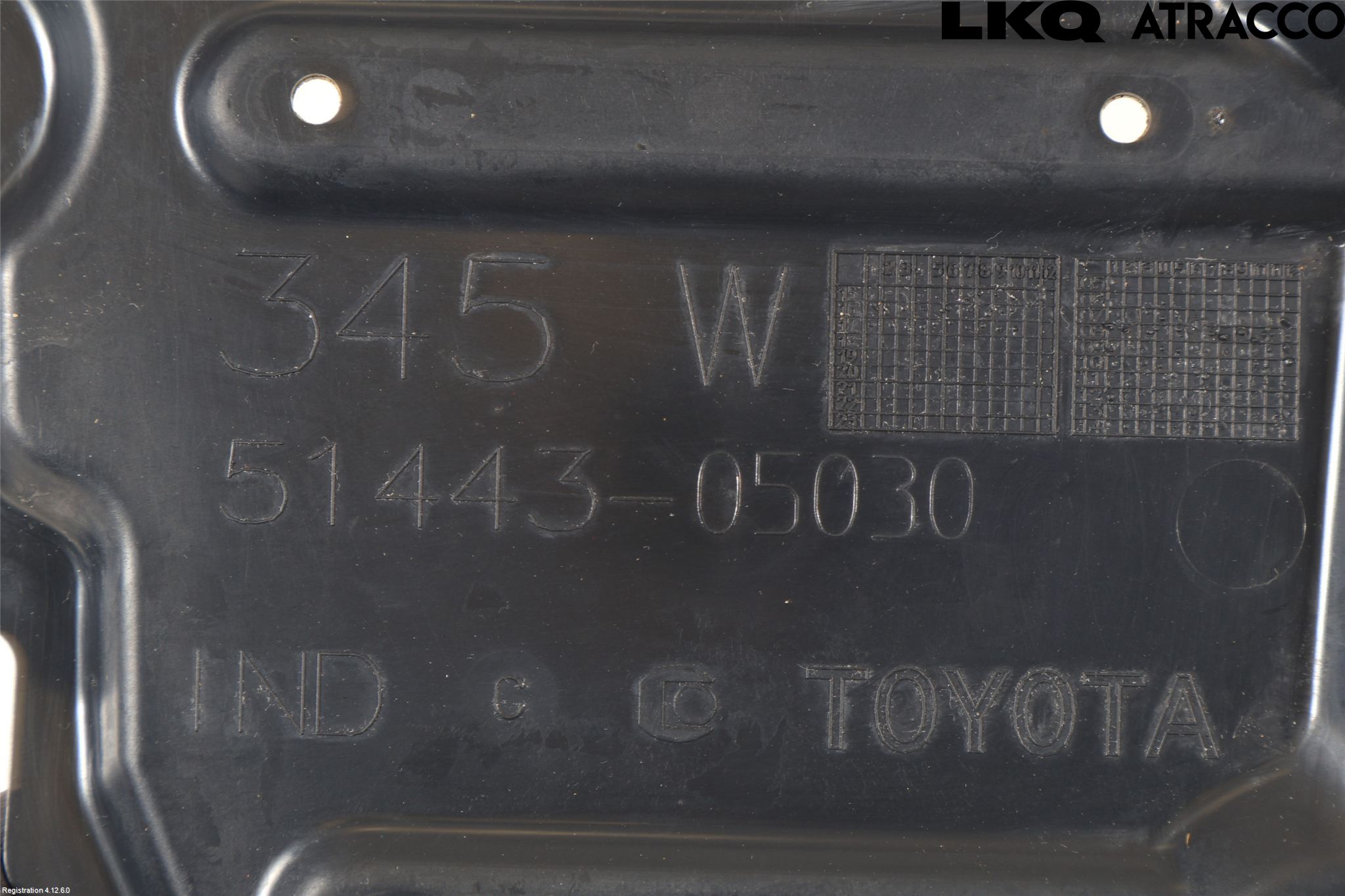 Toyota AURIS 13-19 Hasplåt Plåt-Plast