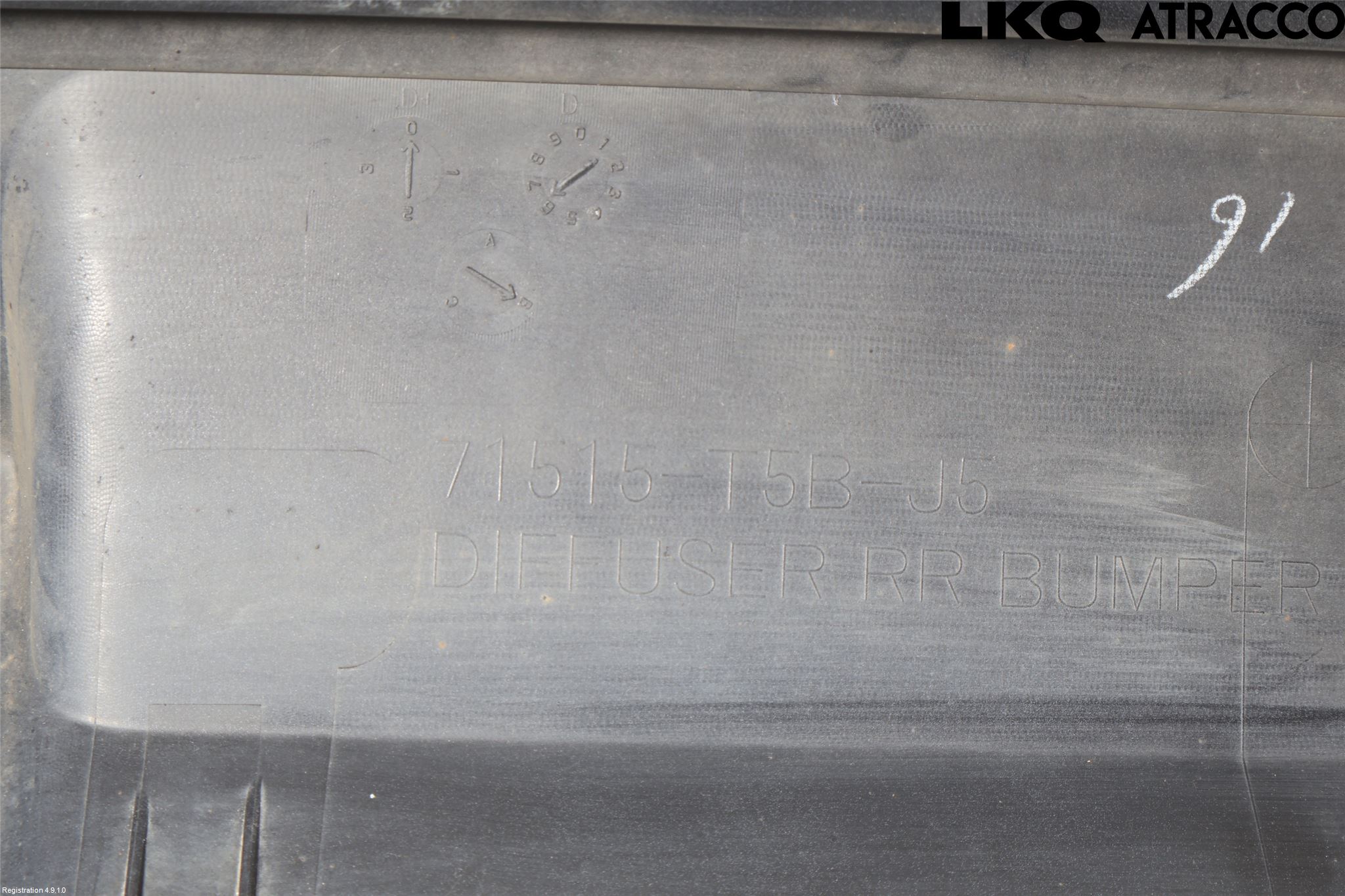 Honda JAZZ 15-20 Stötfångarbeklädnad Bak