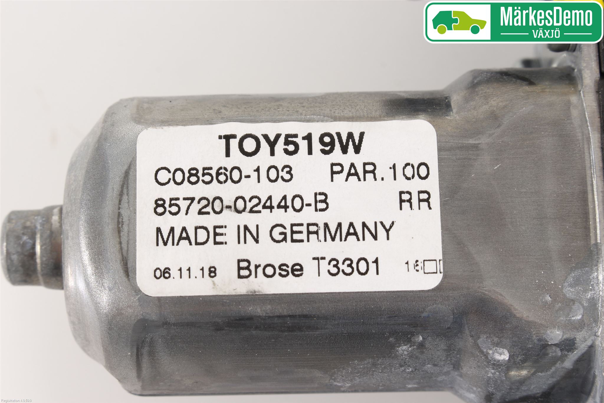Toyota AURIS 13-19 Fönsterhiss El Kompl