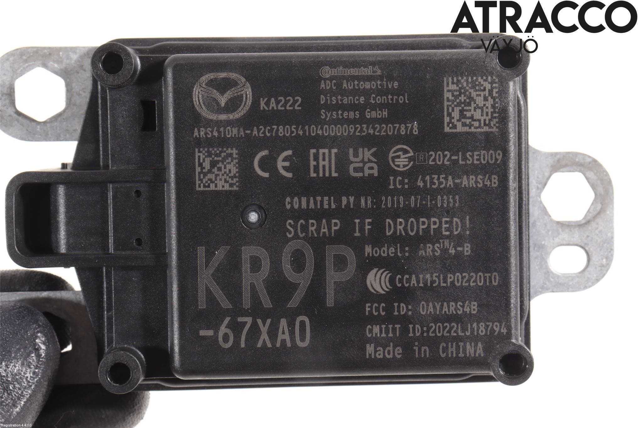 Mazda CX-60 22- Farthåll Givare