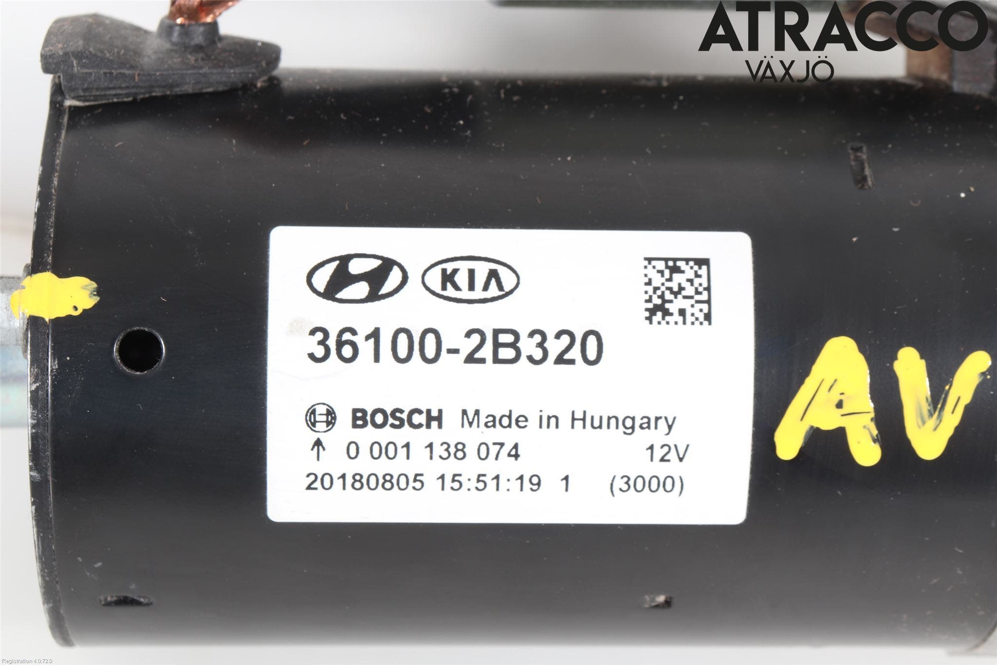 Hyundai KONA/ELECTRIC OS 18-23 Startmotor