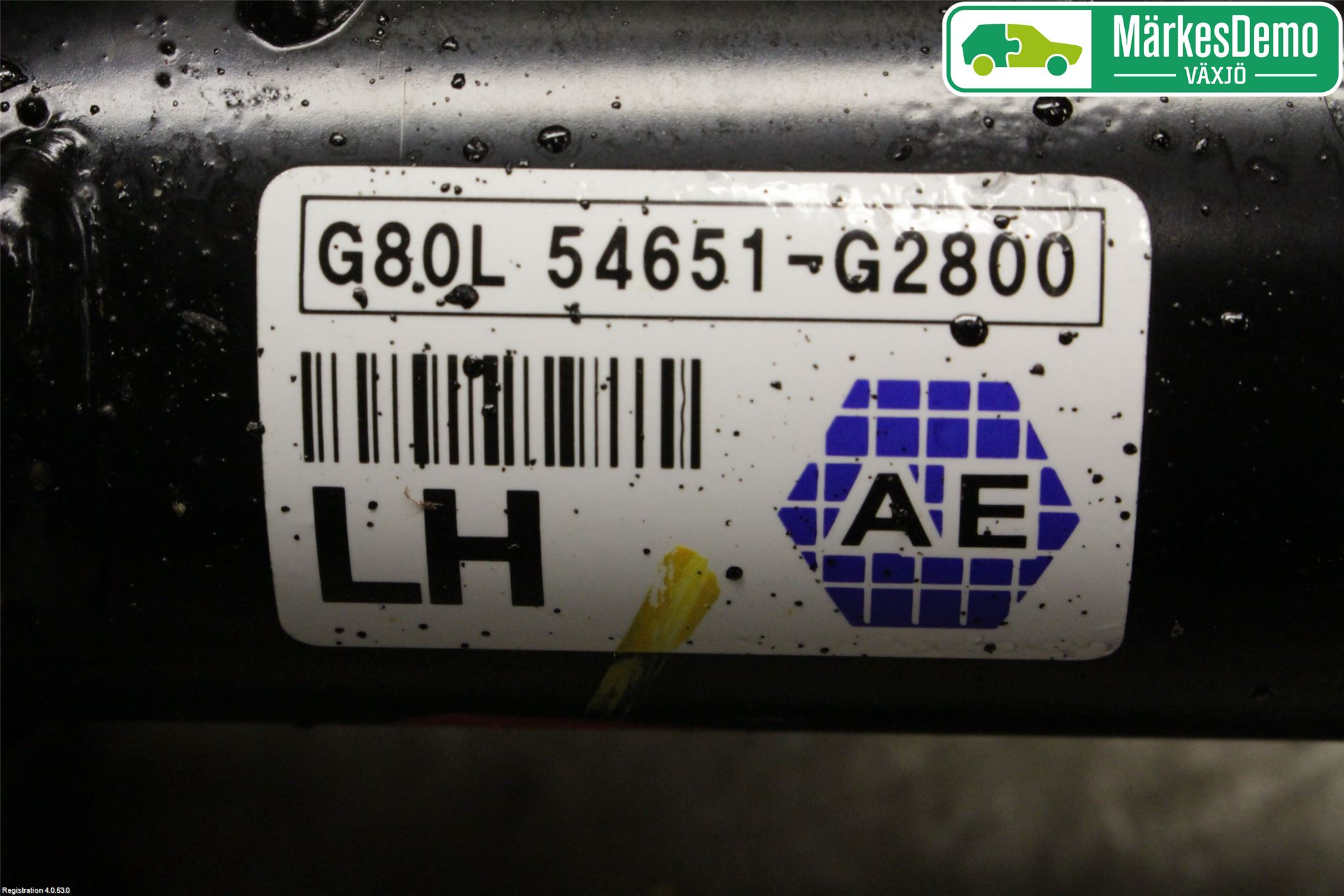 Hyundai IONIQ AE 17-22 Fjäderben Fram Vänster