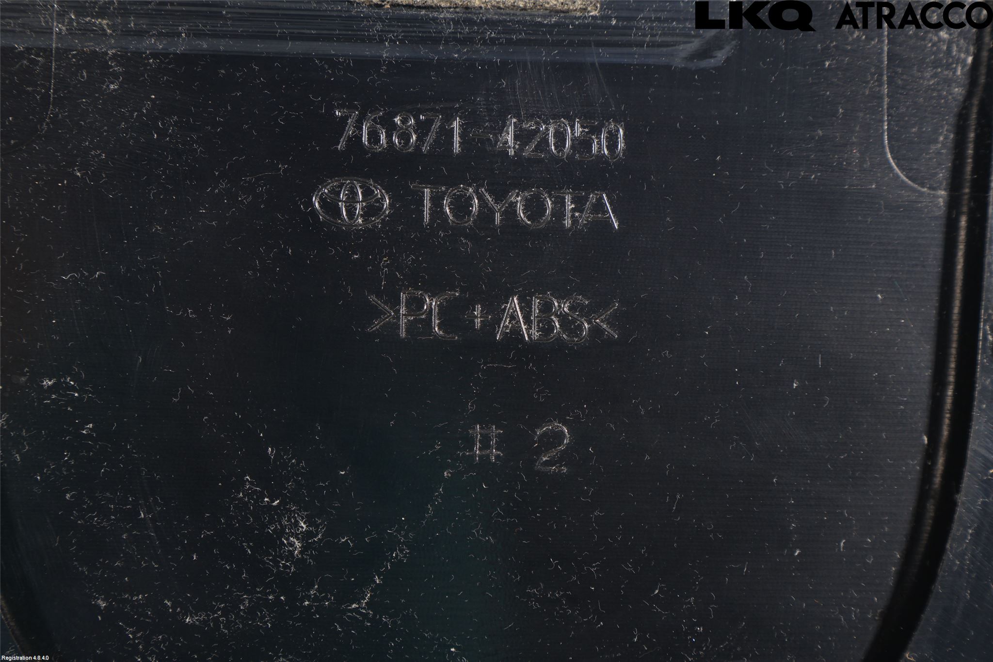 Toyota RAV4 19- Spoiler Baklucka