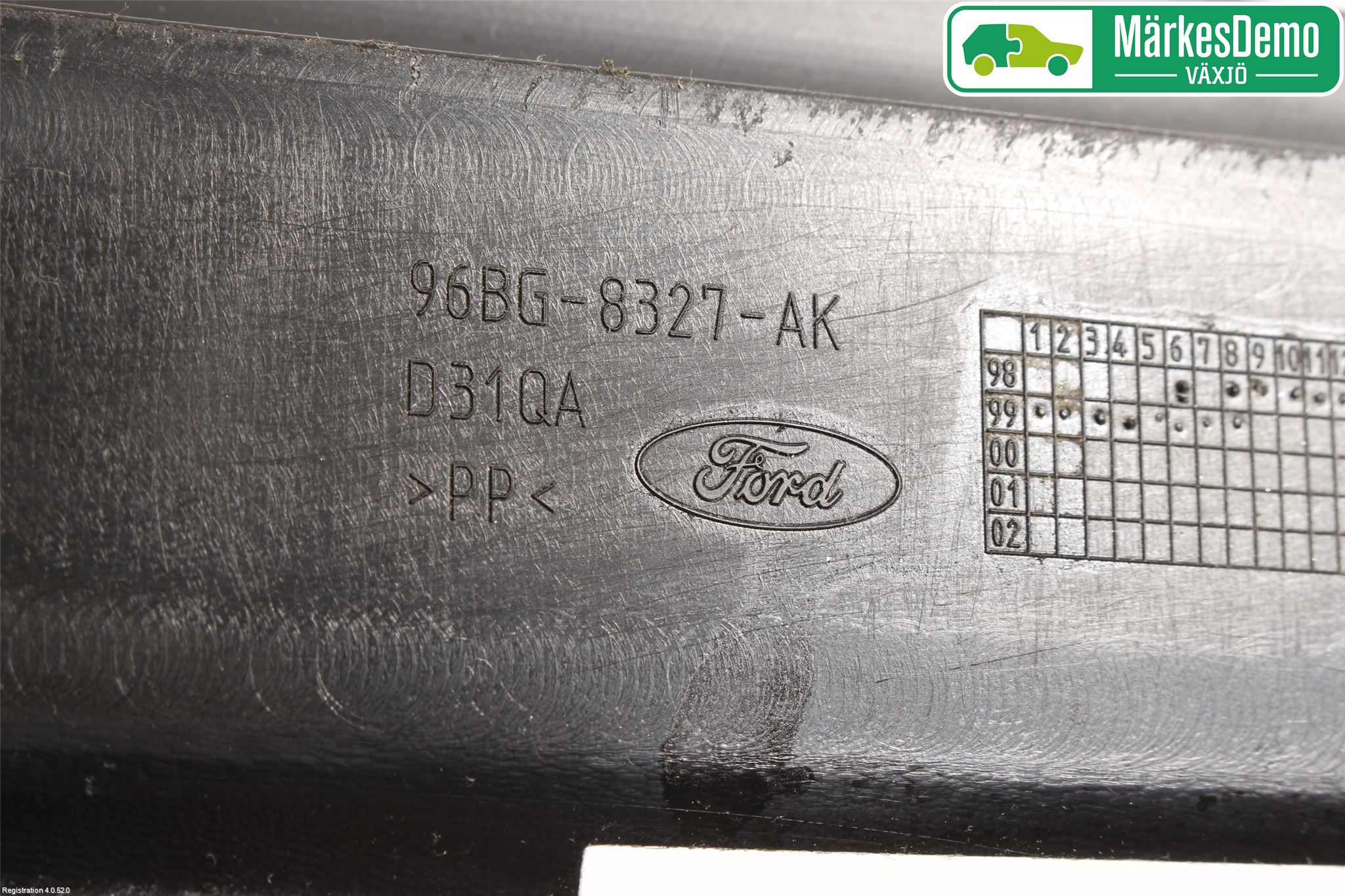 Ford MONDEO     97-01 Deflektor Plåt-Plast Kylning