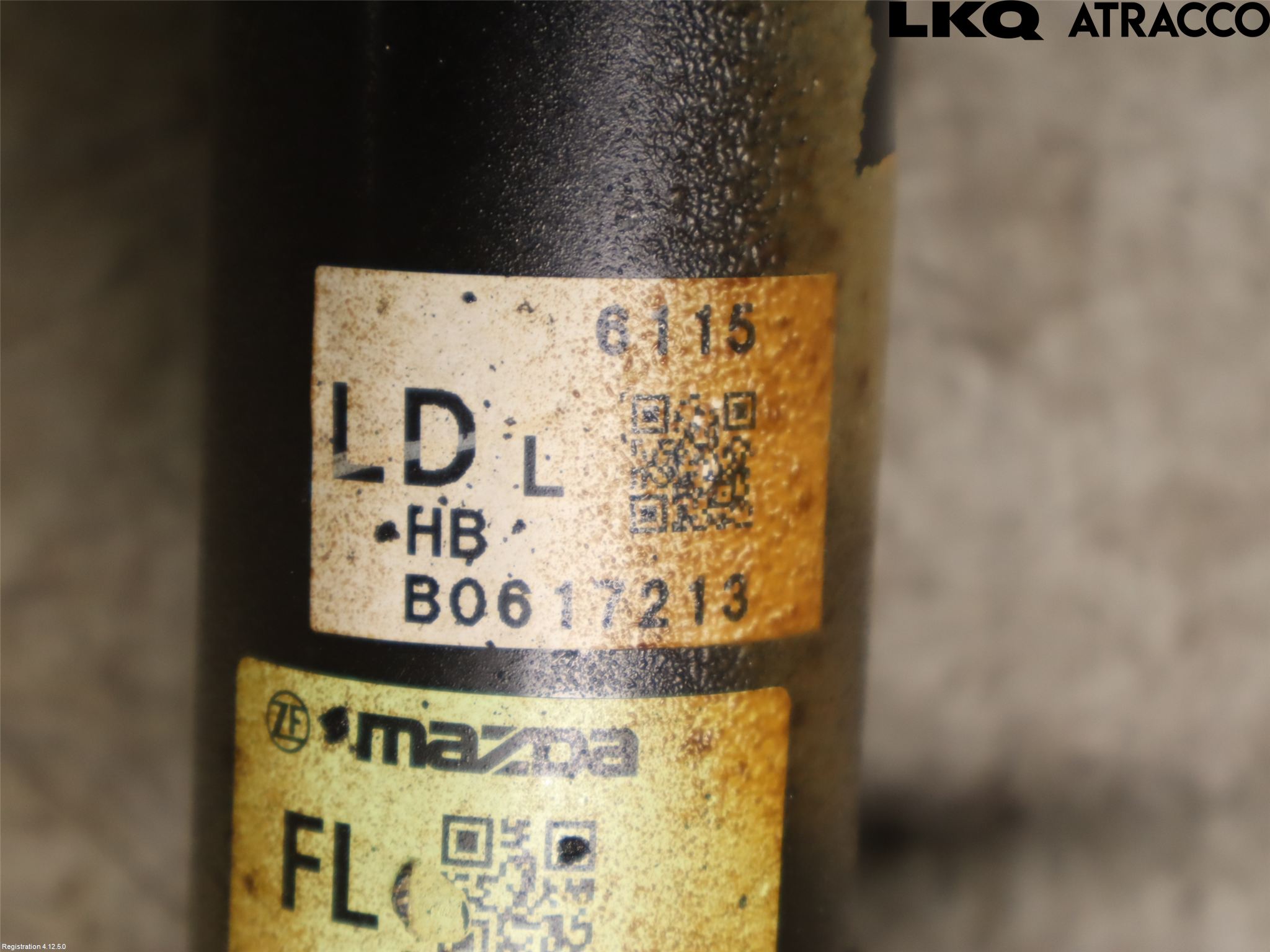 Mazda CX-80 24- Fjäderben Fram Vänster