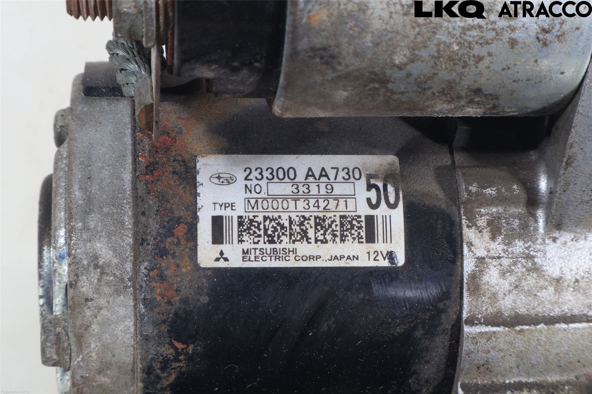 Toyota GT86 12- Startmotor